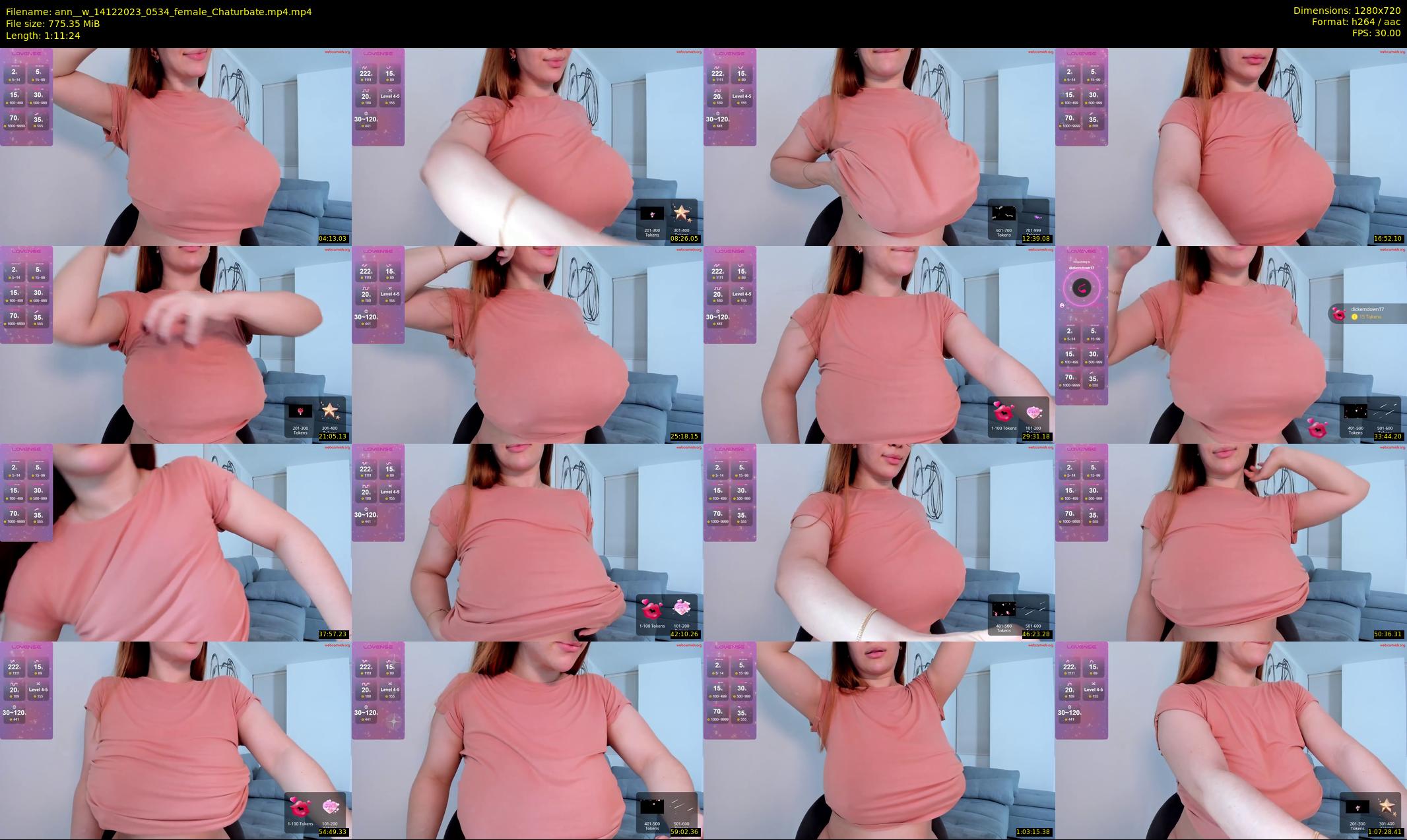 ann__w — 72 minute Chaturbate female cam show recording, 720p, Dec 14, 2023