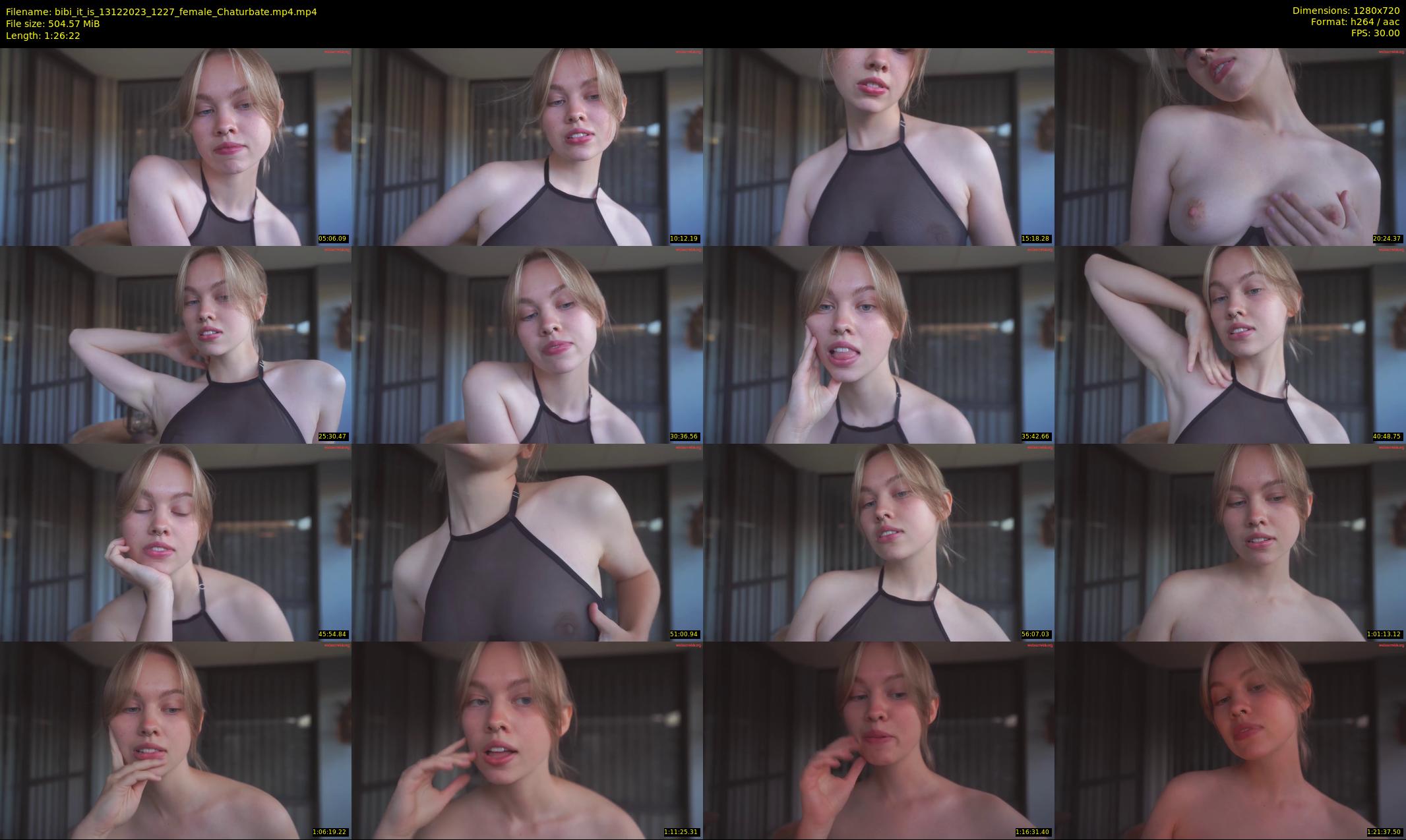 bibi_it_is — 87 minute Chaturbate female cam show recording, 720p, Dec 13, 2023