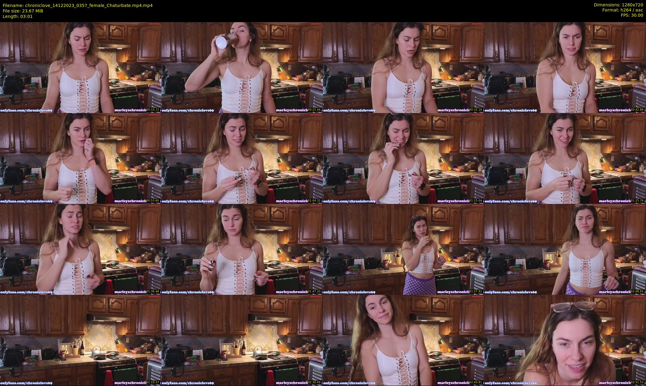 chroniclove — 4 minute Chaturbate female cam show recording, 720p, Dec 14, 2023