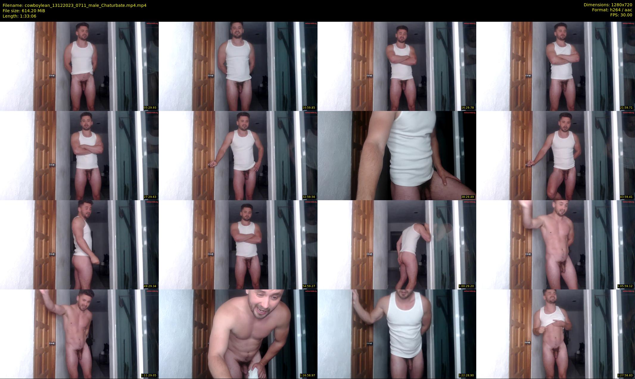 cowboylean — 94 minute Chaturbate male cam show recording, 720p, Dec 13, 2023