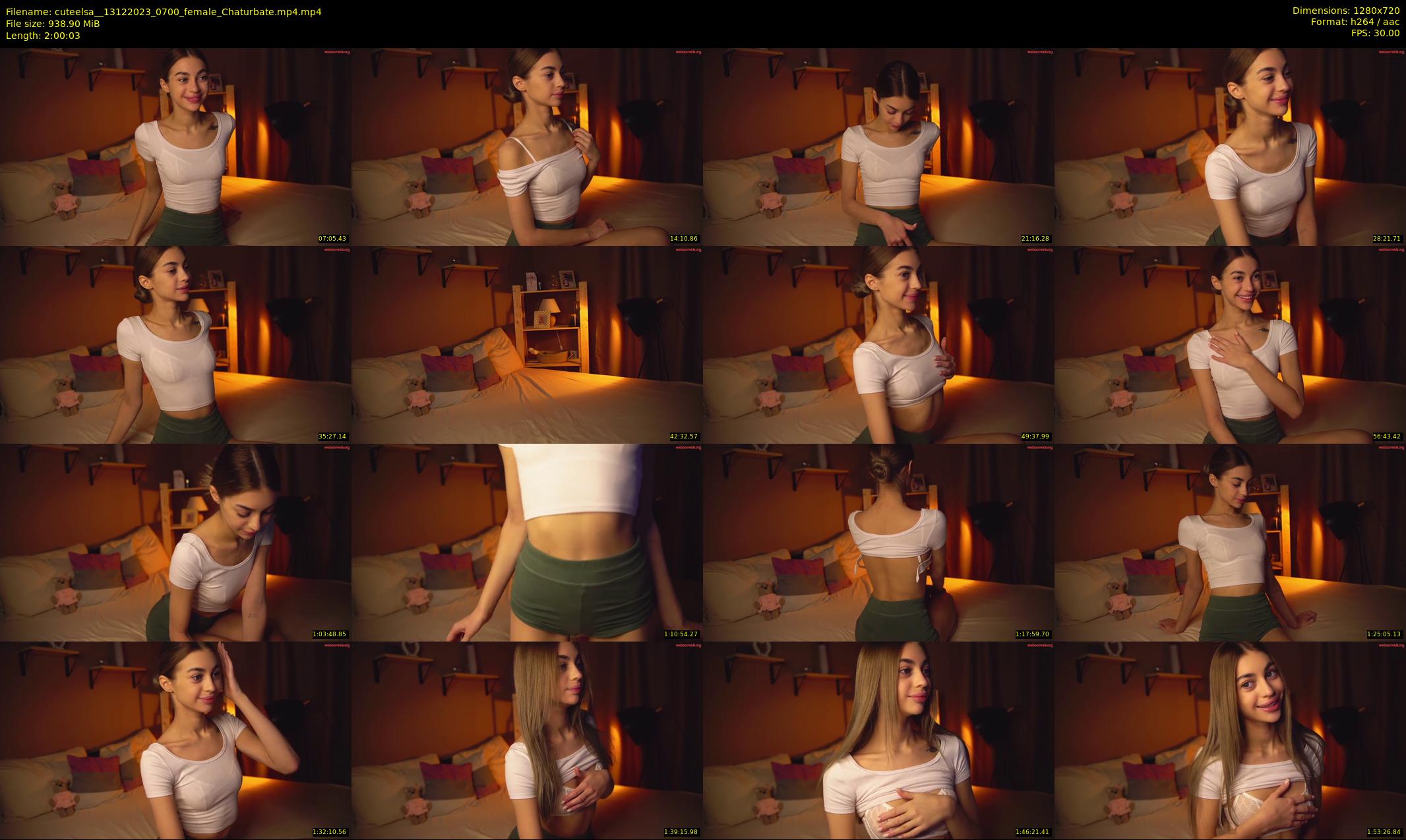 cuteelsa_ — 121 minute Chaturbate female cam show recording, 720p, Dec 13, 2023