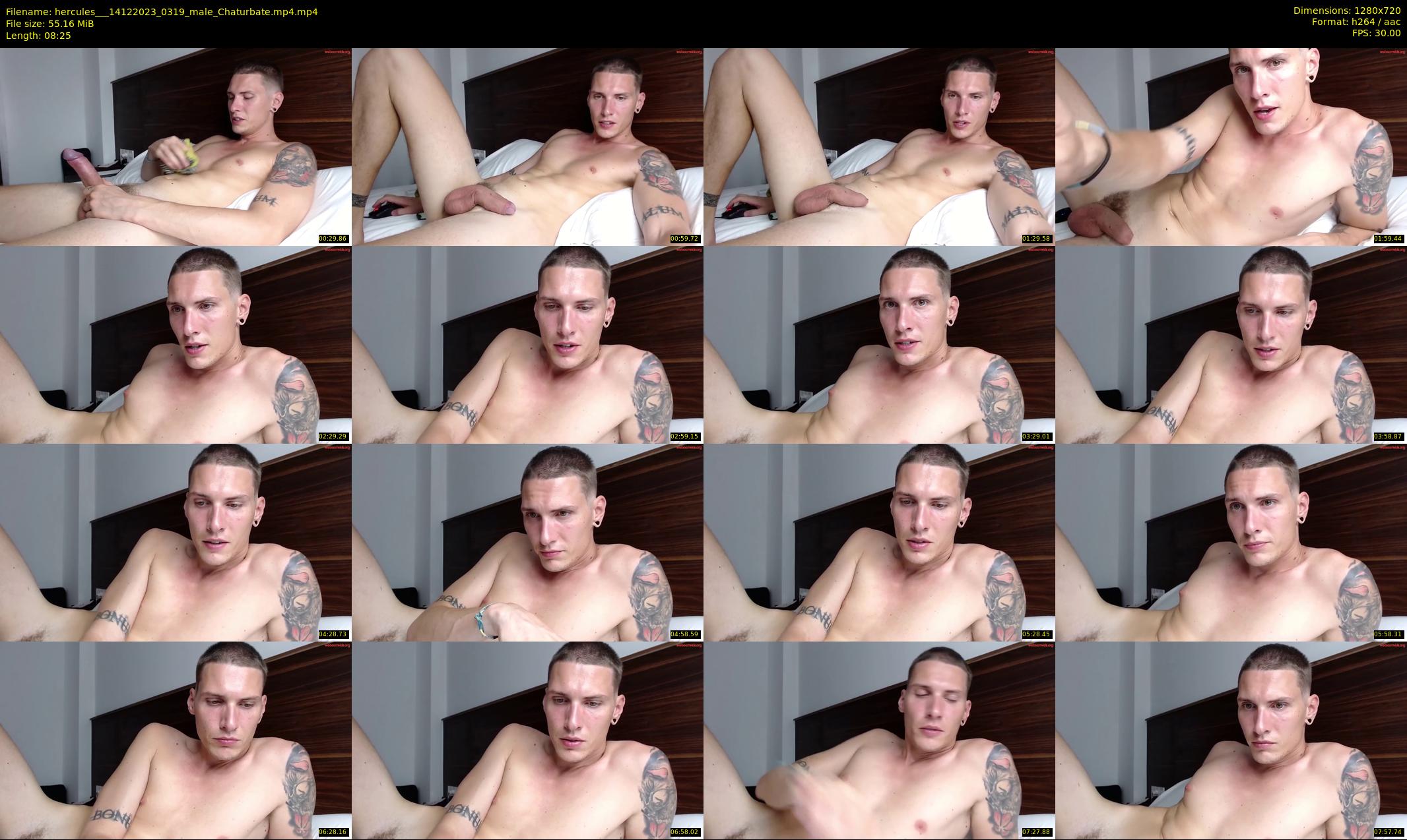 hercules__ — 9 minute Chaturbate male cam show recording, 720p, Dec 14, 2023