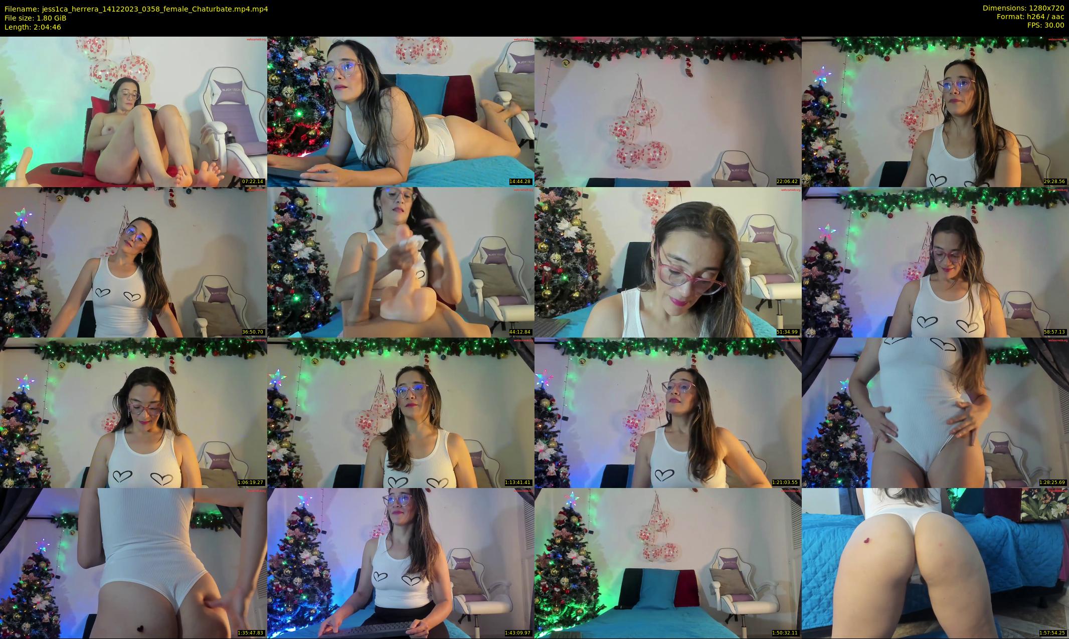 jess1ca_herrera — 125 minute Chaturbate female cam show recording, 720p, Dec 14, 2023