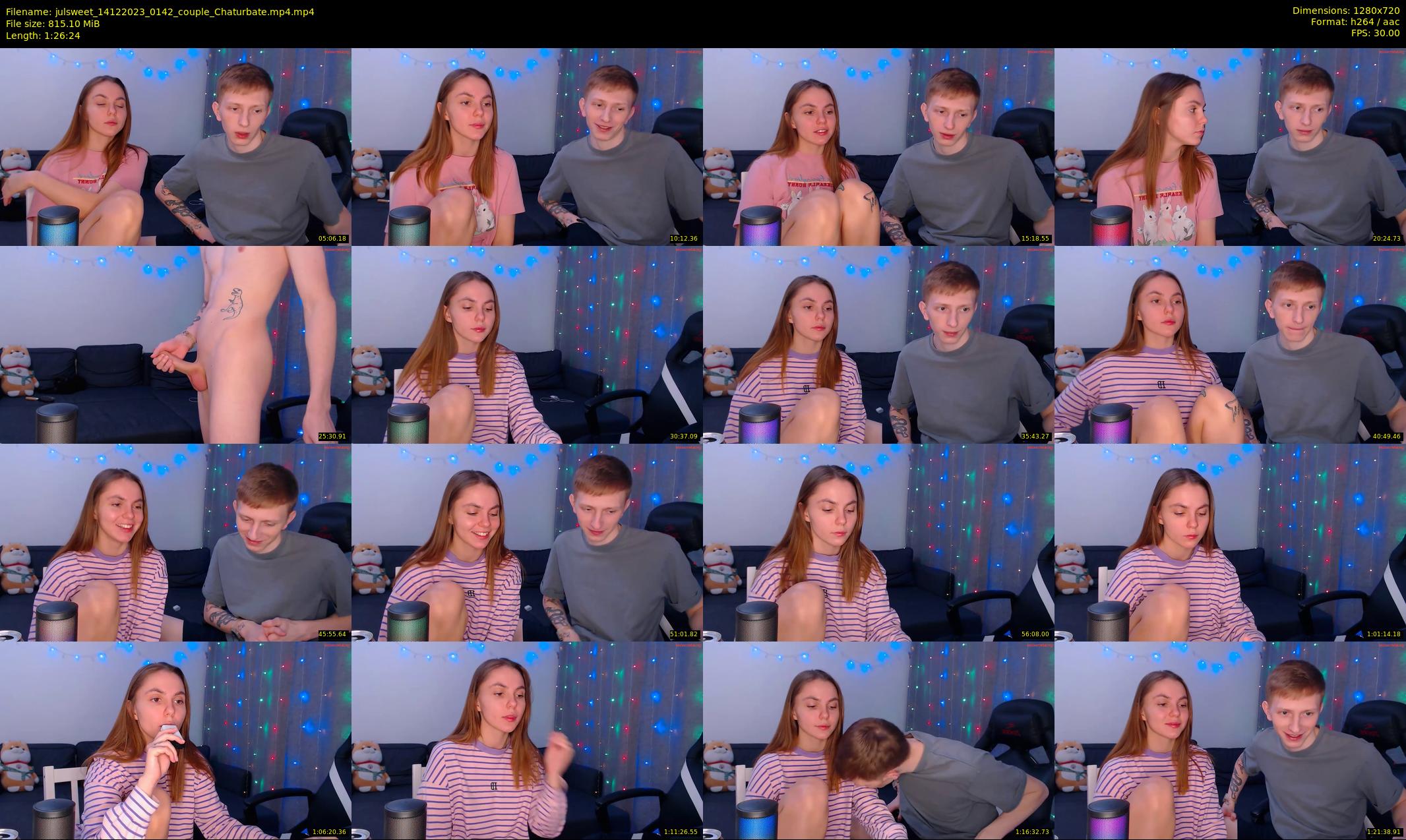 julsweet — 87 minute Chaturbate male cam show recording, 720p, Dec 14, 2023
