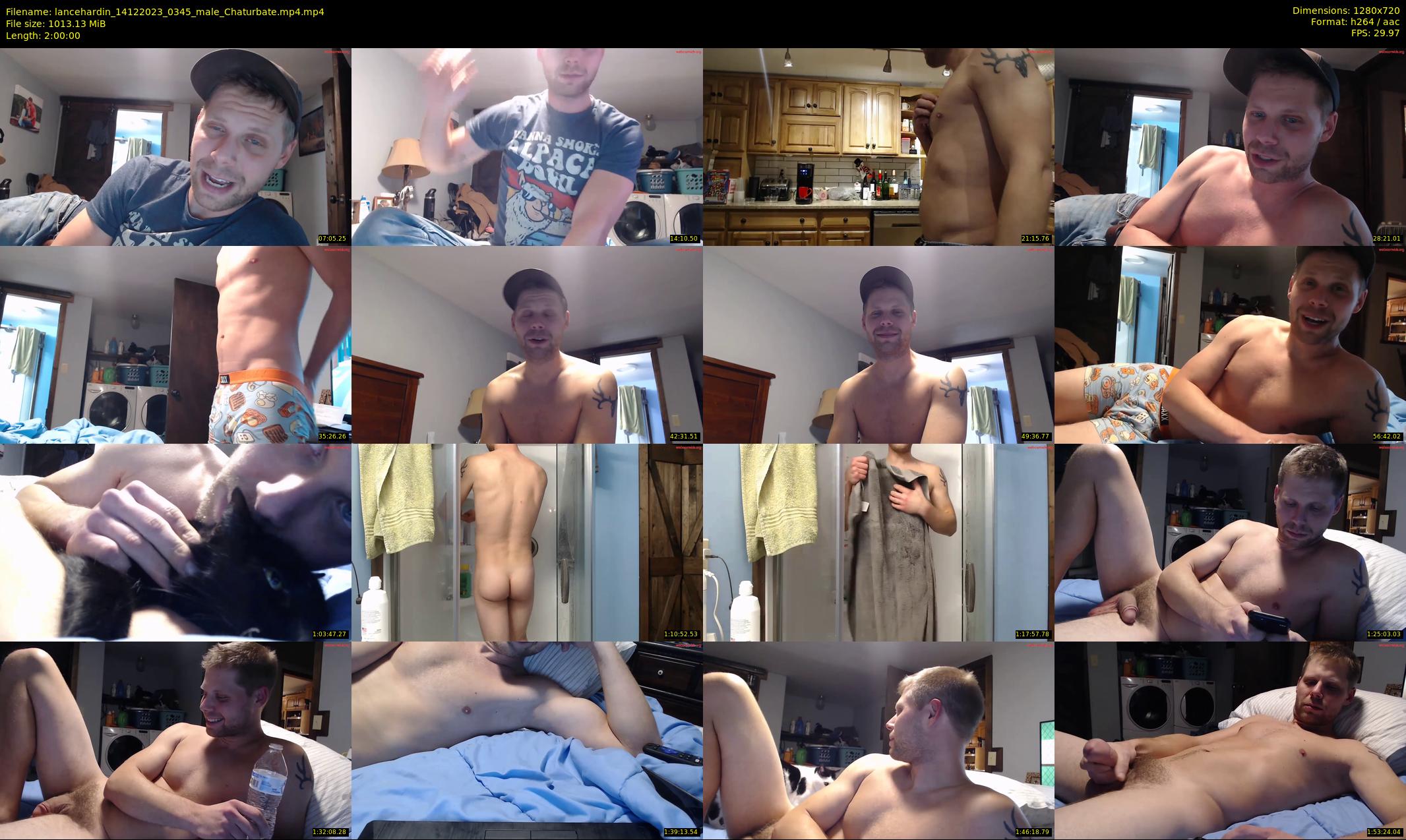 lancehardin — 120 minute Chaturbate male cam show recording, 720p, Dec 14, 2023