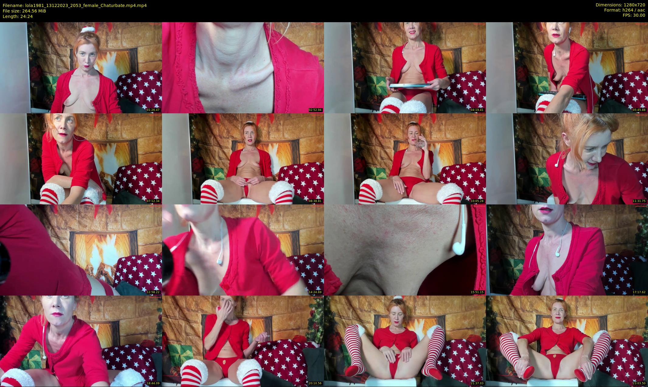 lola1981 — 25 minute Chaturbate female cam show recording, 720p, Dec 13, 2023