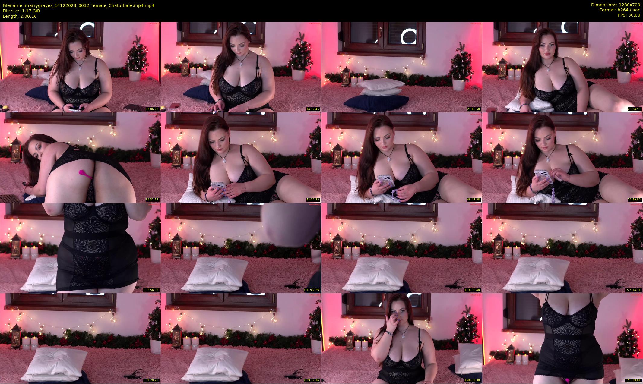 marrygrayes — 121 minute Chaturbate female cam show recording, 720p, Dec 14, 2023