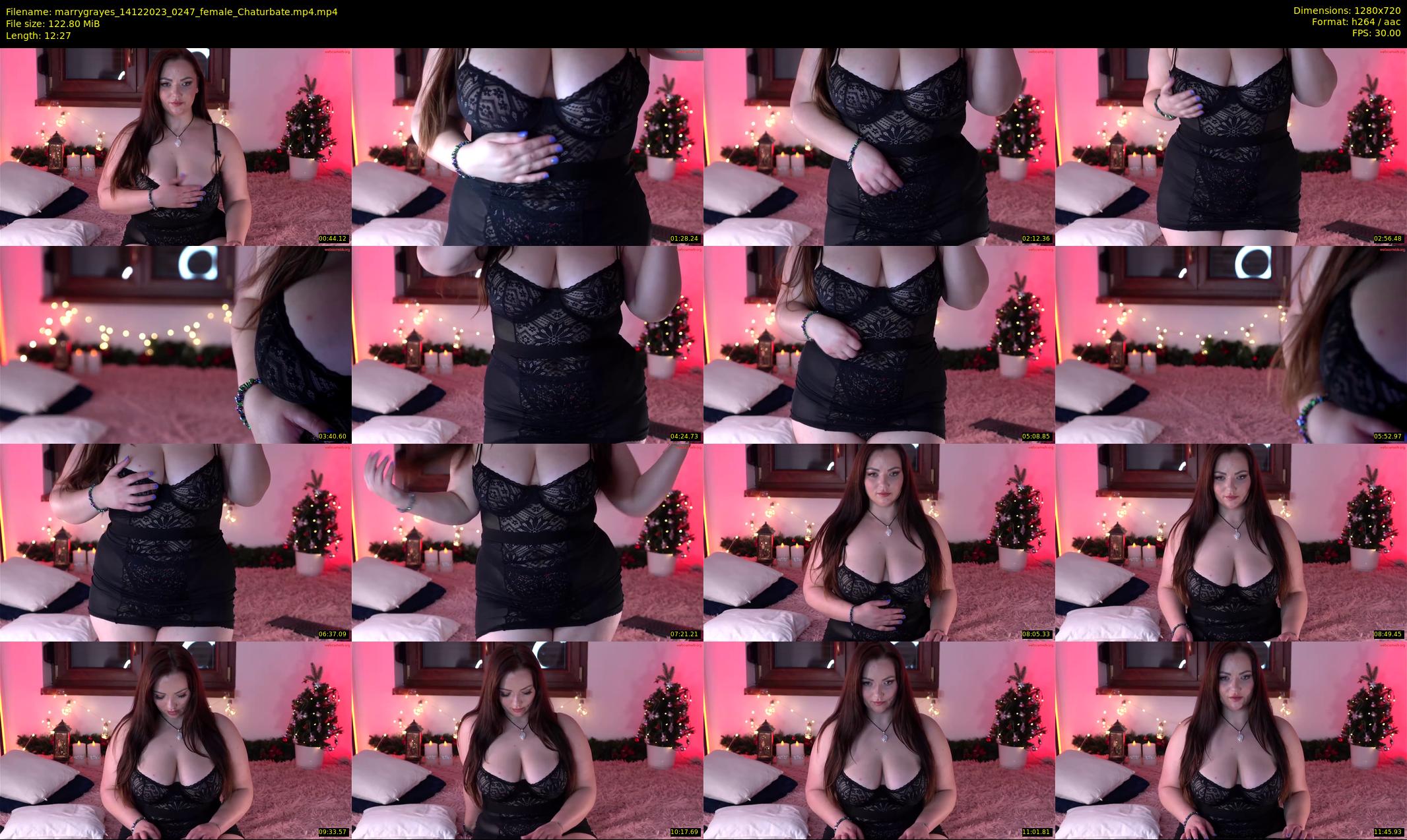 marrygrayes — 13 minute Chaturbate female cam show recording, 720p, Dec 14, 2023