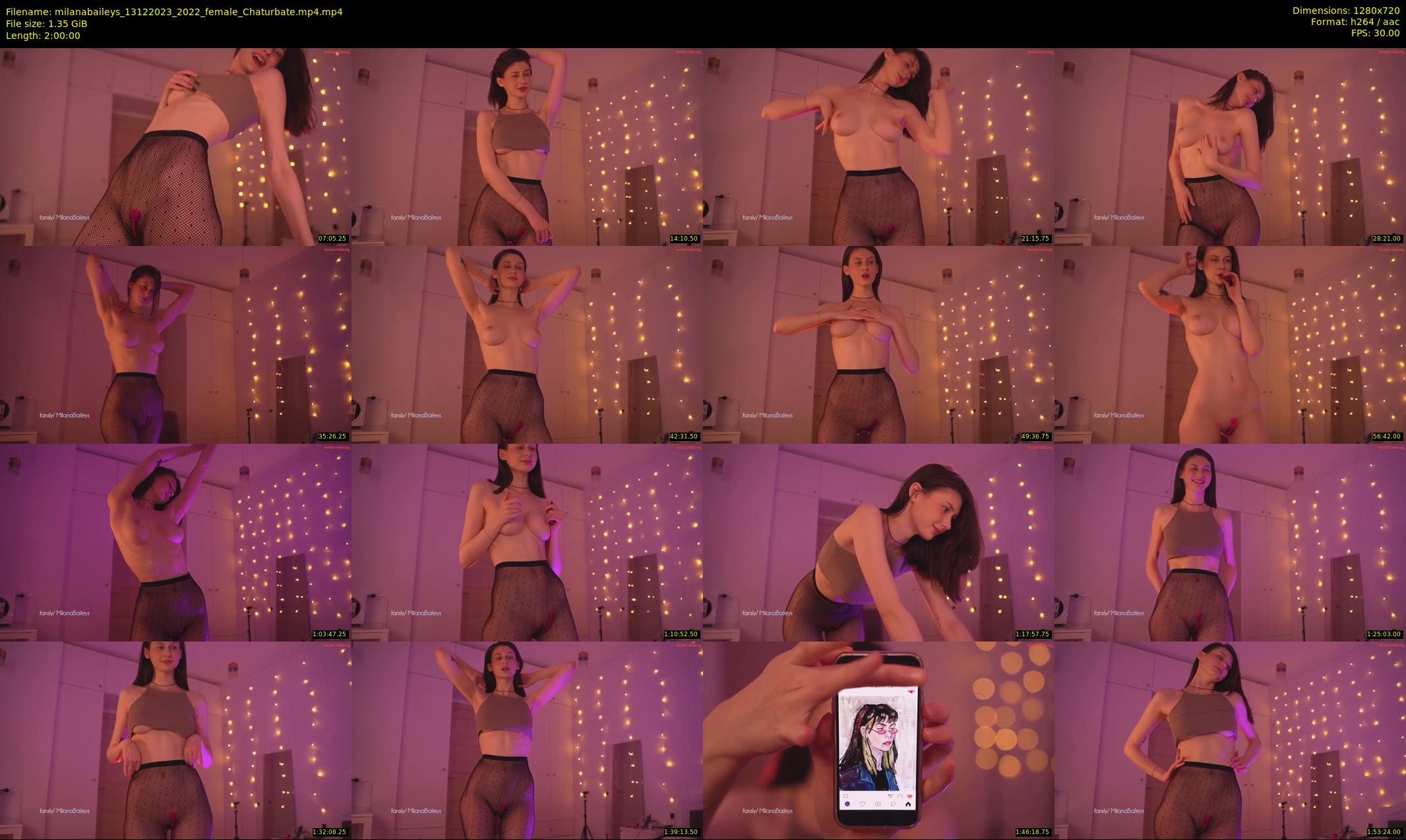milanabaileys — 120 minute Chaturbate female cam show recording, 720p, Dec 13, 2023