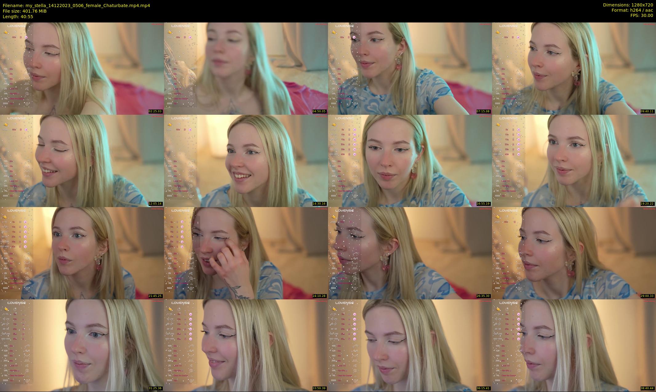 my_stella — 41 minute Chaturbate female cam show recording, 720p, Dec 14, 2023