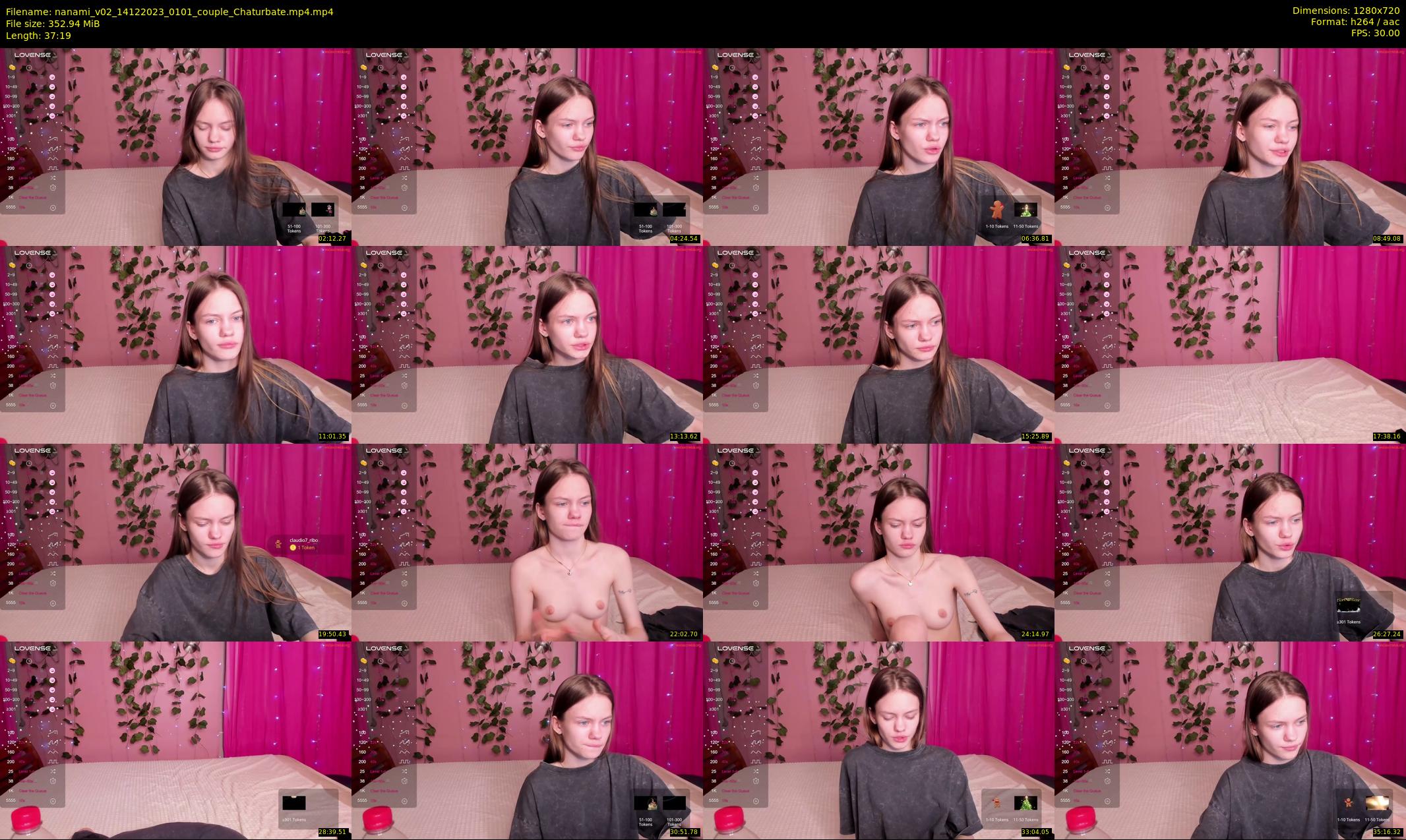nanami_v02 — 38 minute Chaturbate couple cam show recording, 720p, Dec 14, 2023