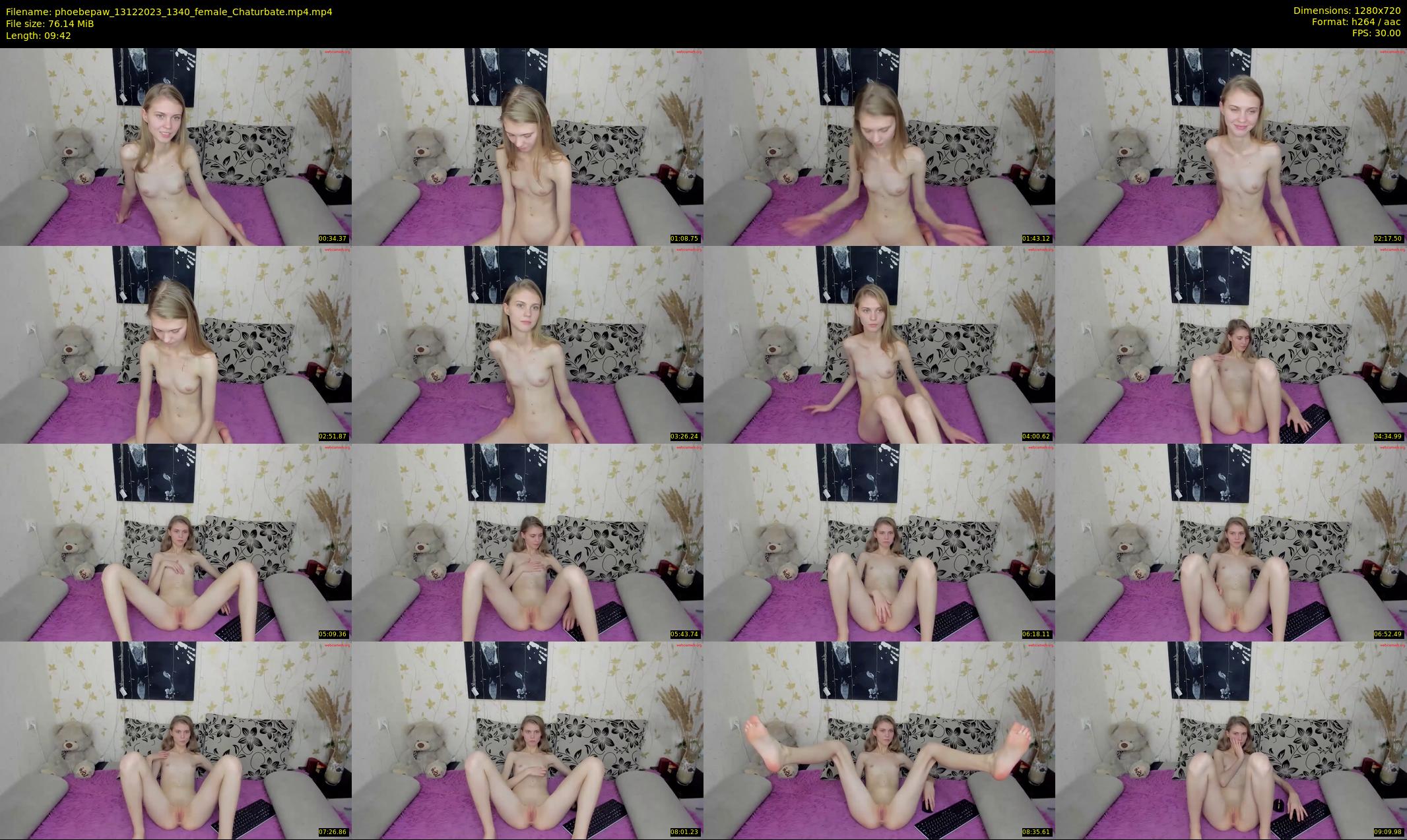 phoebepaw — 10 minute Chaturbate female cam show recording, 720p, Dec 13, 2023