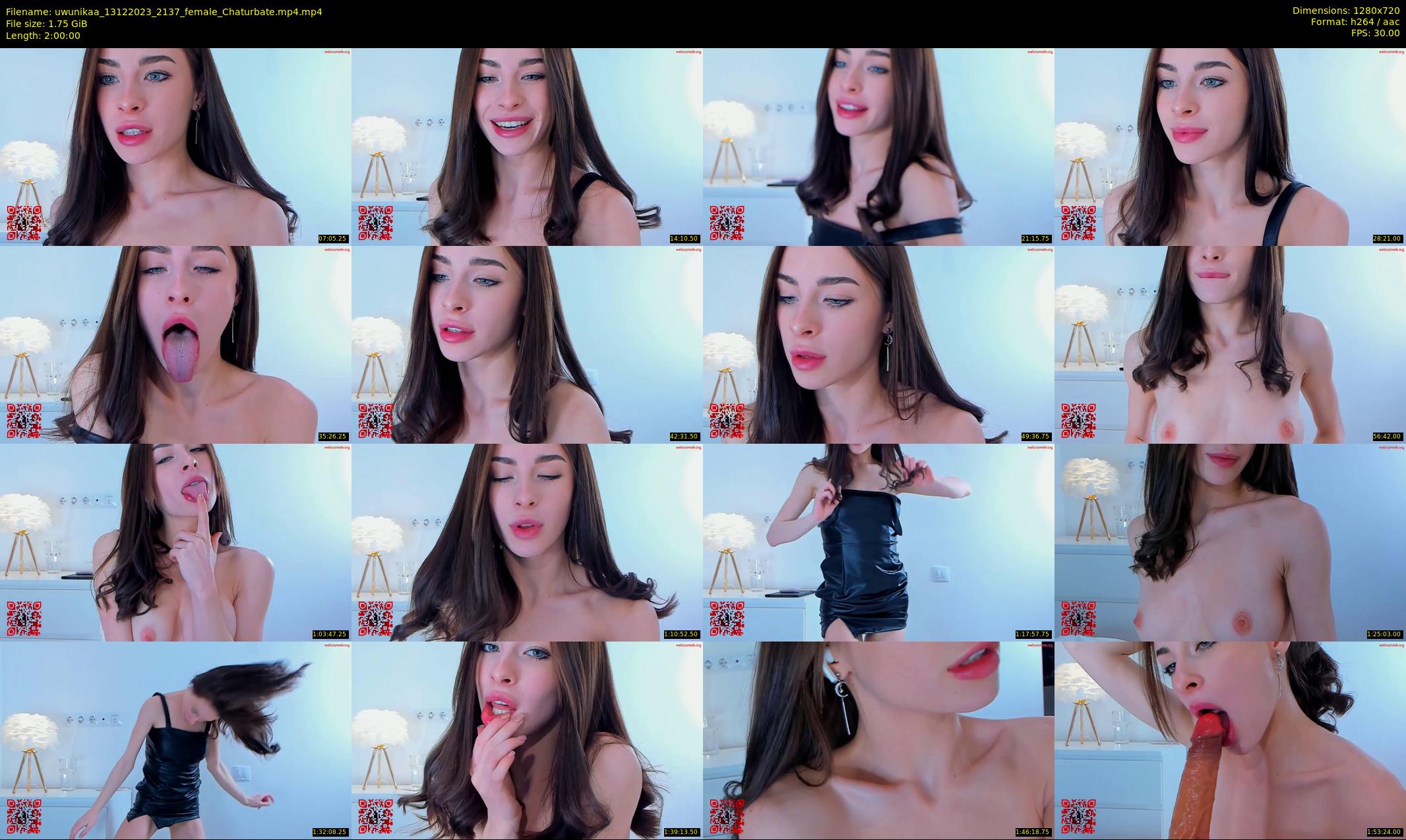 uwunikaa — 120 minute Chaturbate female cam show recording, 720p, Dec 13, 2023