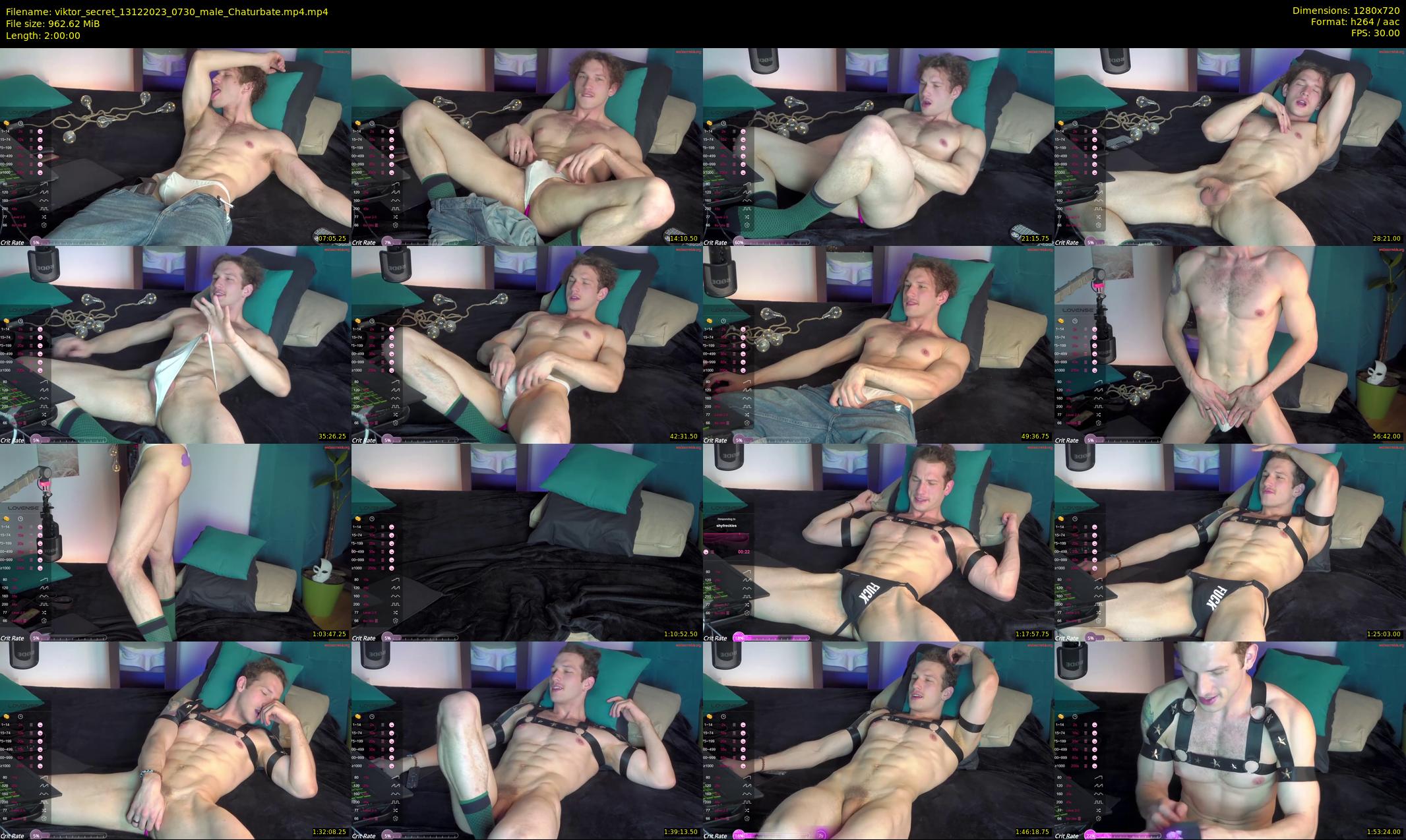 viktor_secret — 120 minute Chaturbate male cam show recording, 720p, Dec 13, 2023