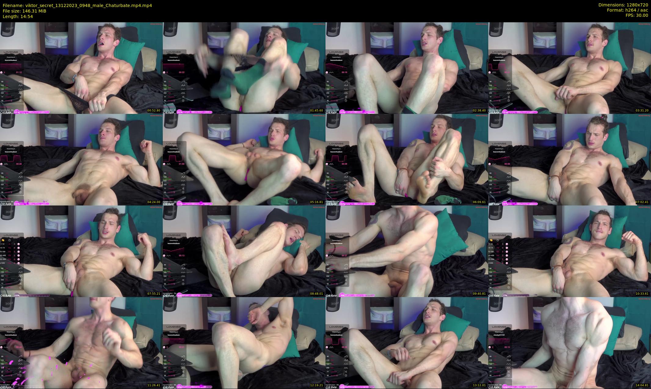 viktor_secret — 15 minute Chaturbate male cam show recording, 720p, Dec 13, 2023