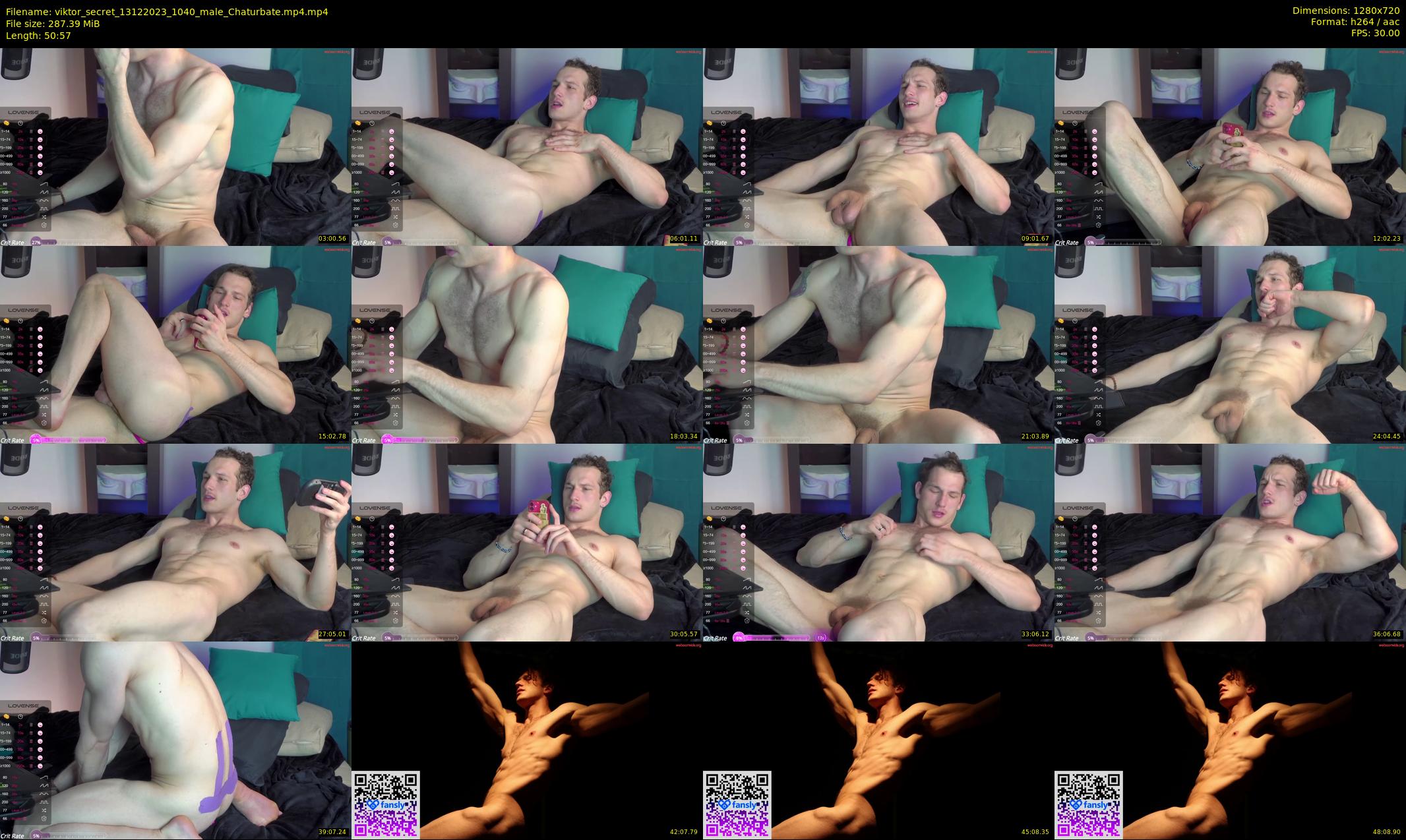 viktor_secret — 51 minute Chaturbate male cam show recording, 720p, Dec 13, 2023
