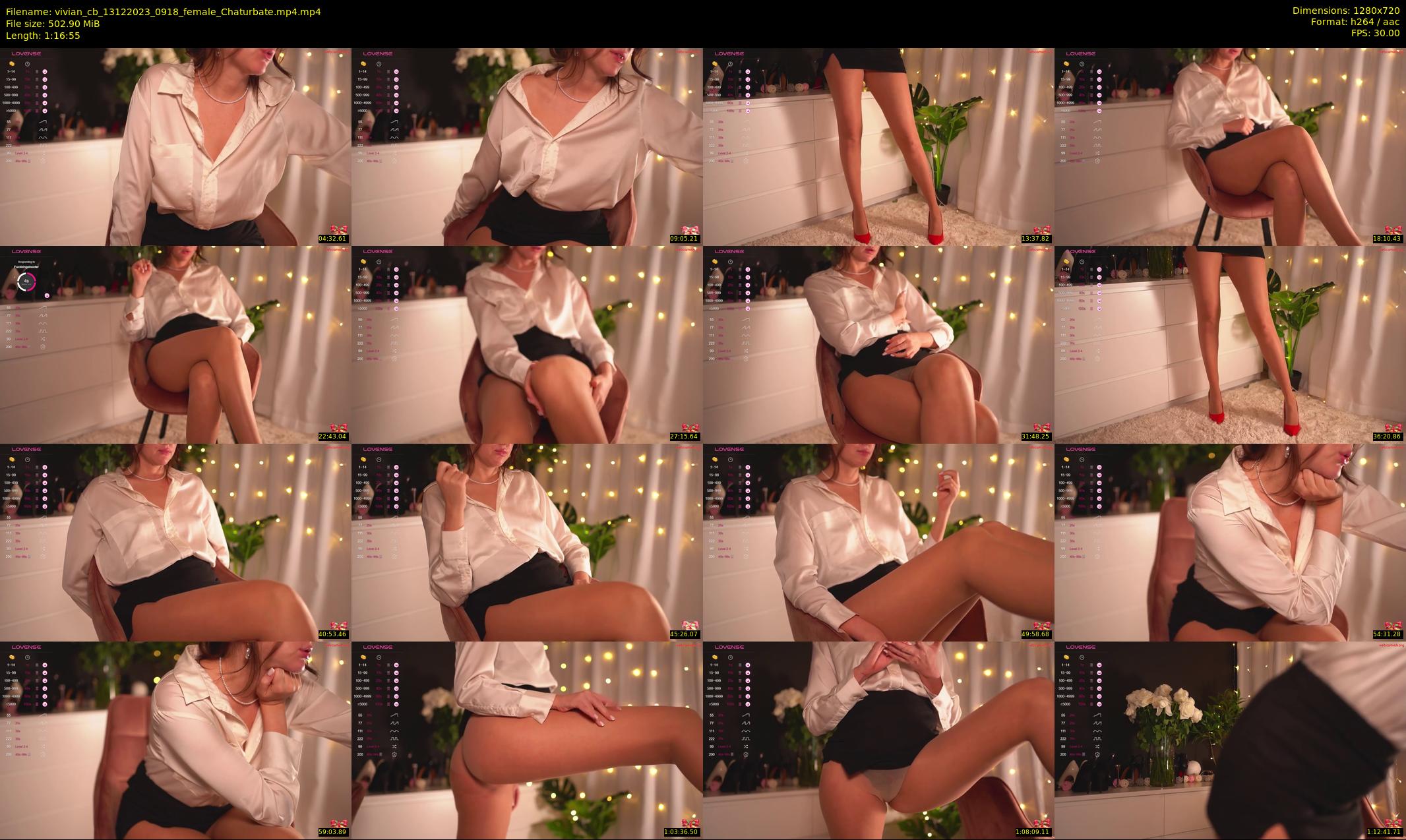 vivian_cb — 77 minute Chaturbate female cam show recording, 720p, Dec 13, 2023