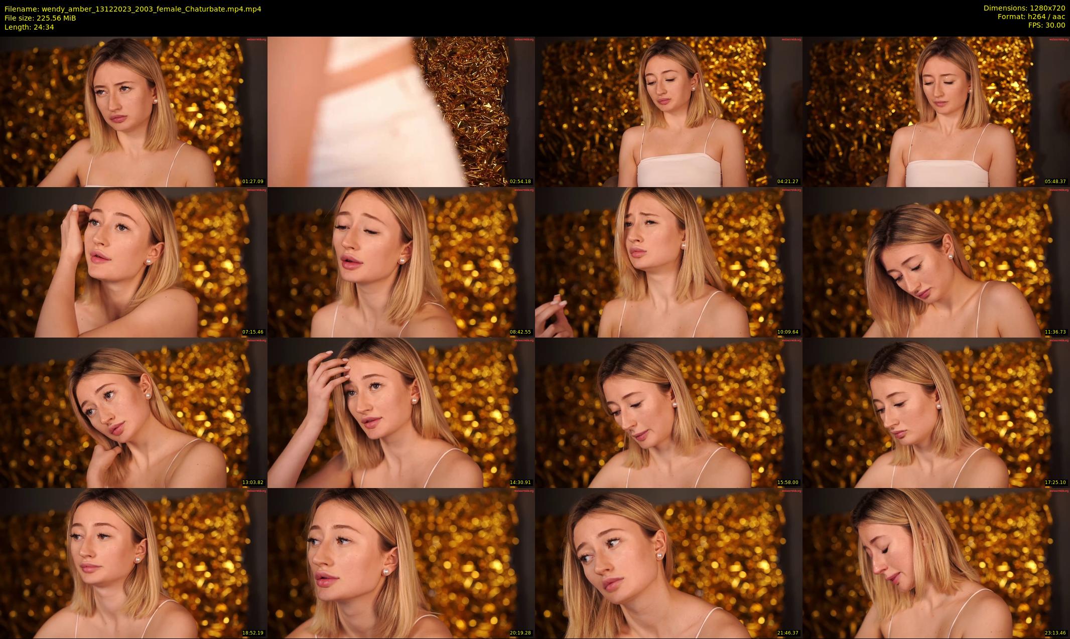 wendy_amber — 25 minute Chaturbate female cam show recording, 720p, Dec 13, 2023