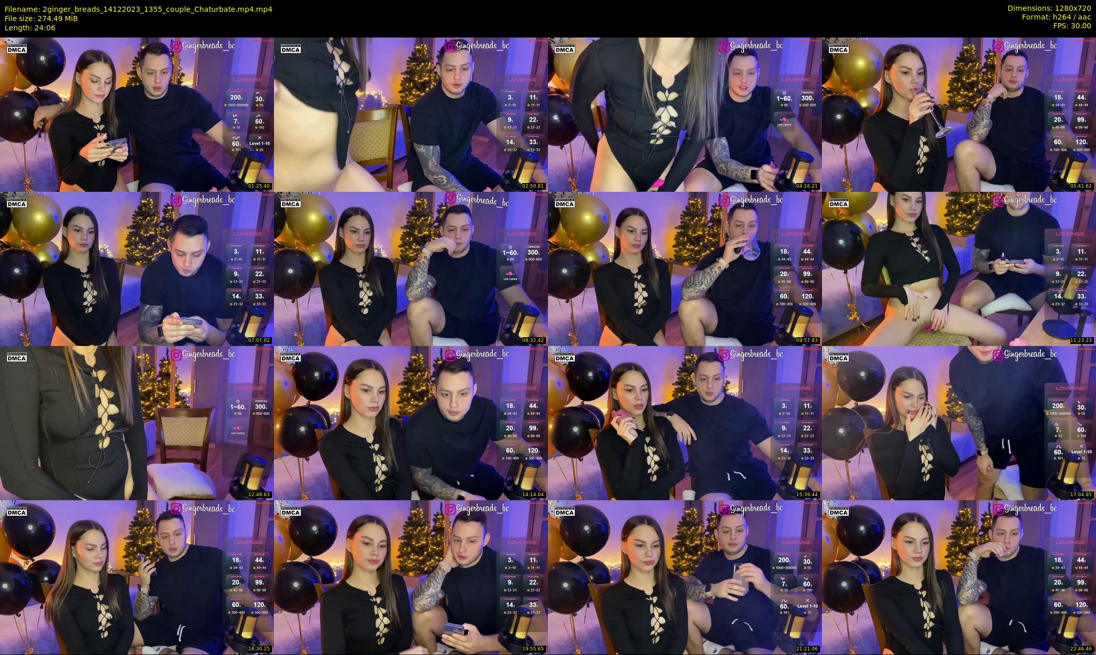 2ginger_breads — 25 minute Chaturbate couple cam show recording, 720p, Dec 14, 2023