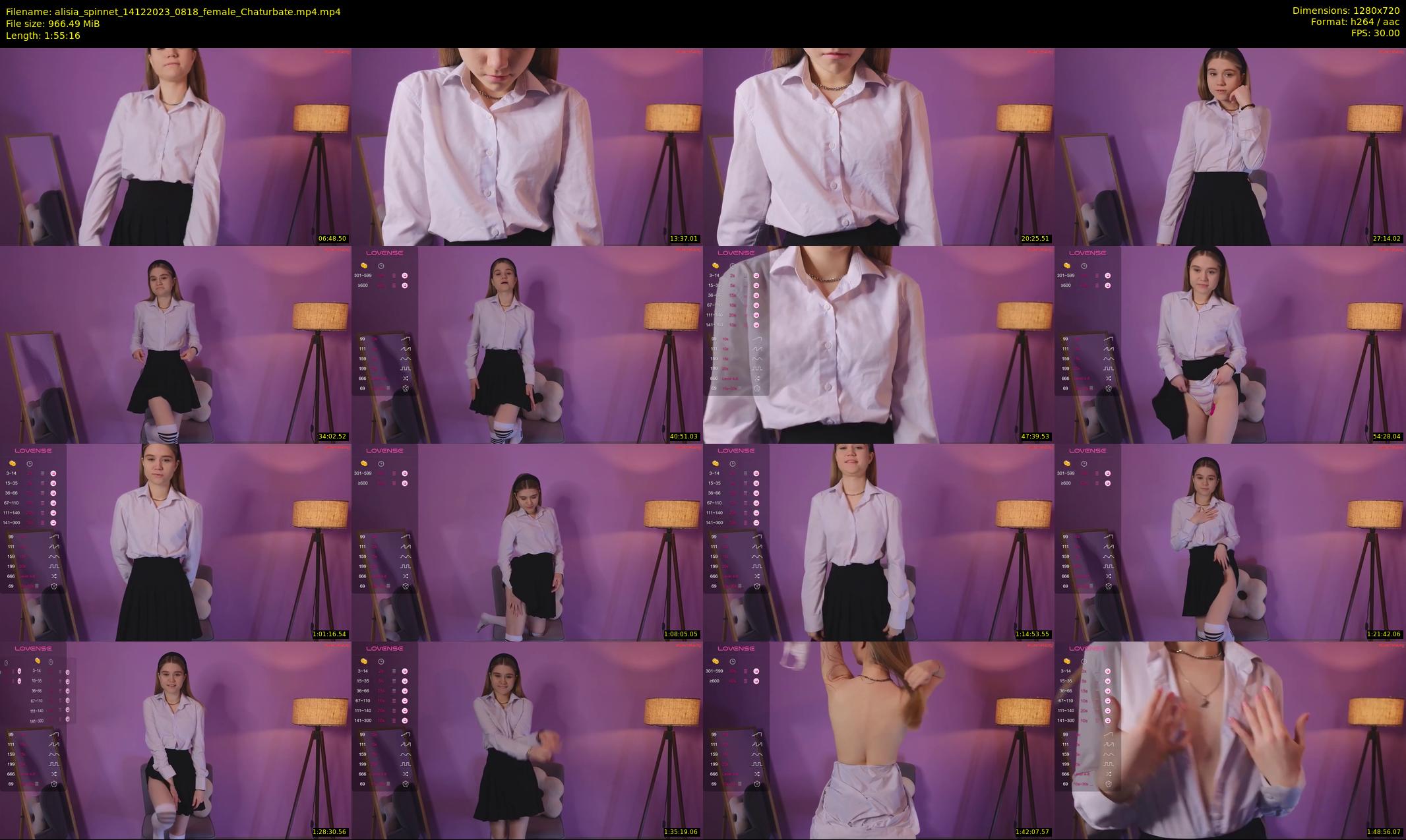 alisia_spinnet — 116 minute Chaturbate female cam show recording, 720p, Dec 14, 2023