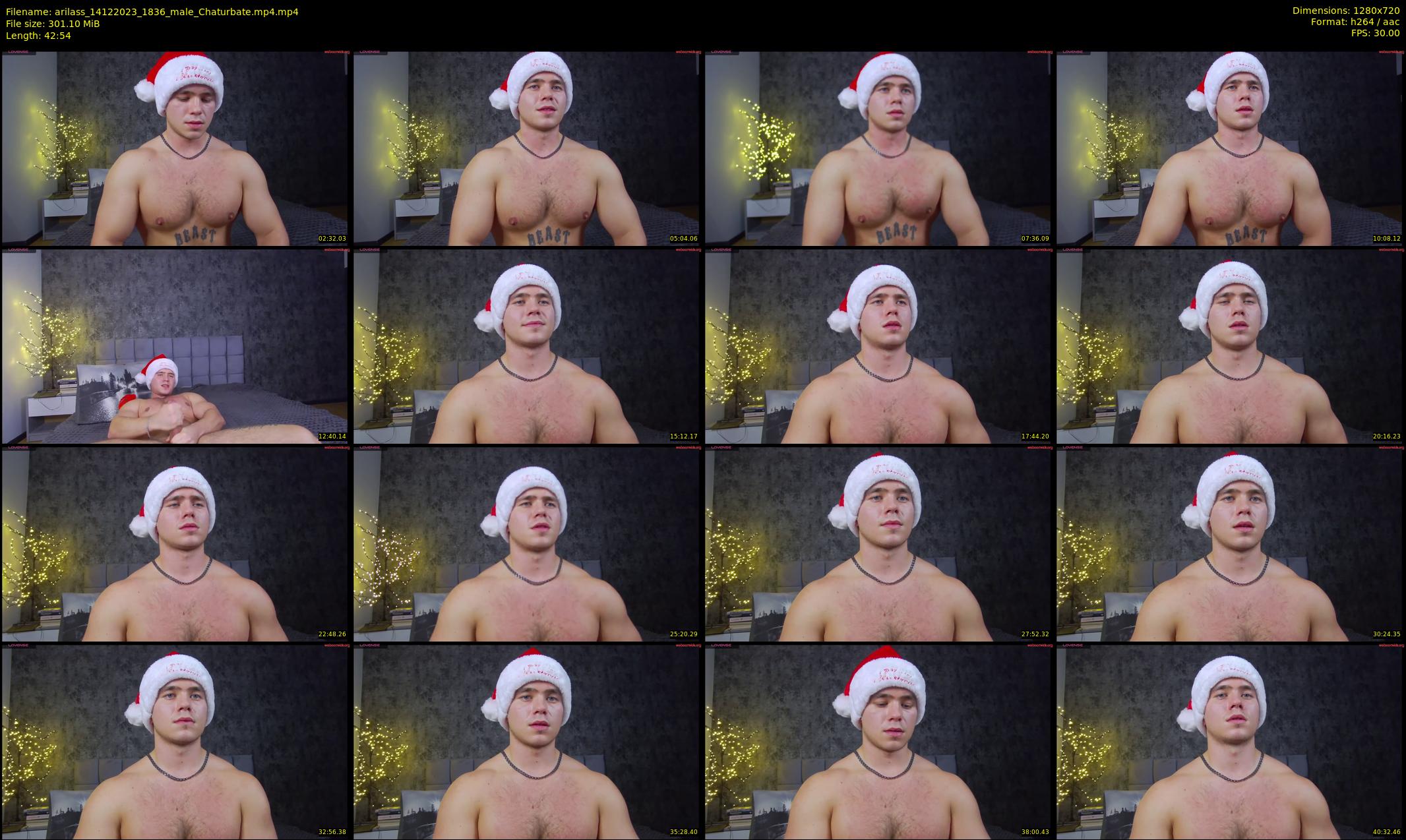 arilass — 43 minute Chaturbate male cam show recording, 720p, Dec 14, 2023
