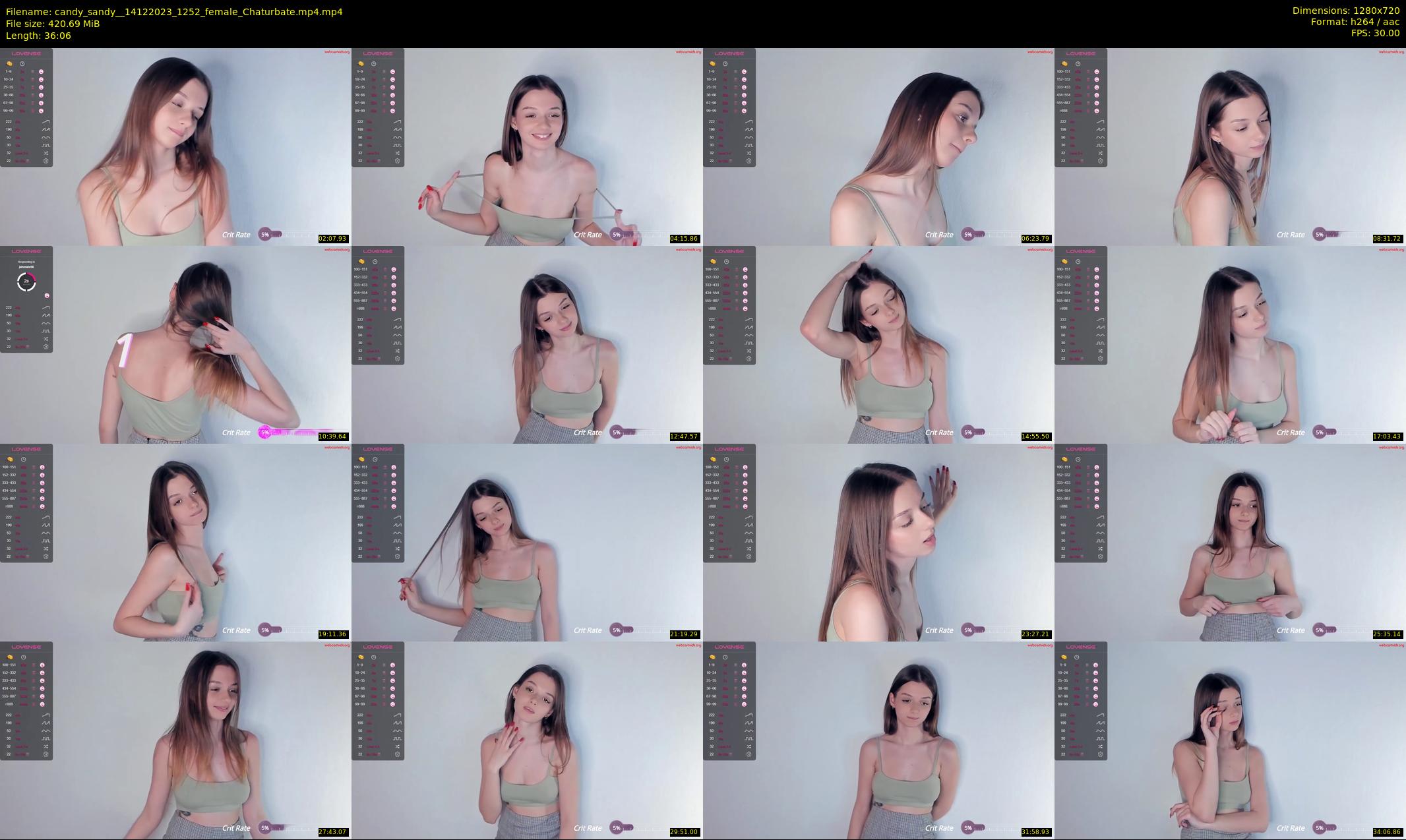 candy_sandy_ — 37 minute Chaturbate female cam show recording, 720p, Dec 14, 2023