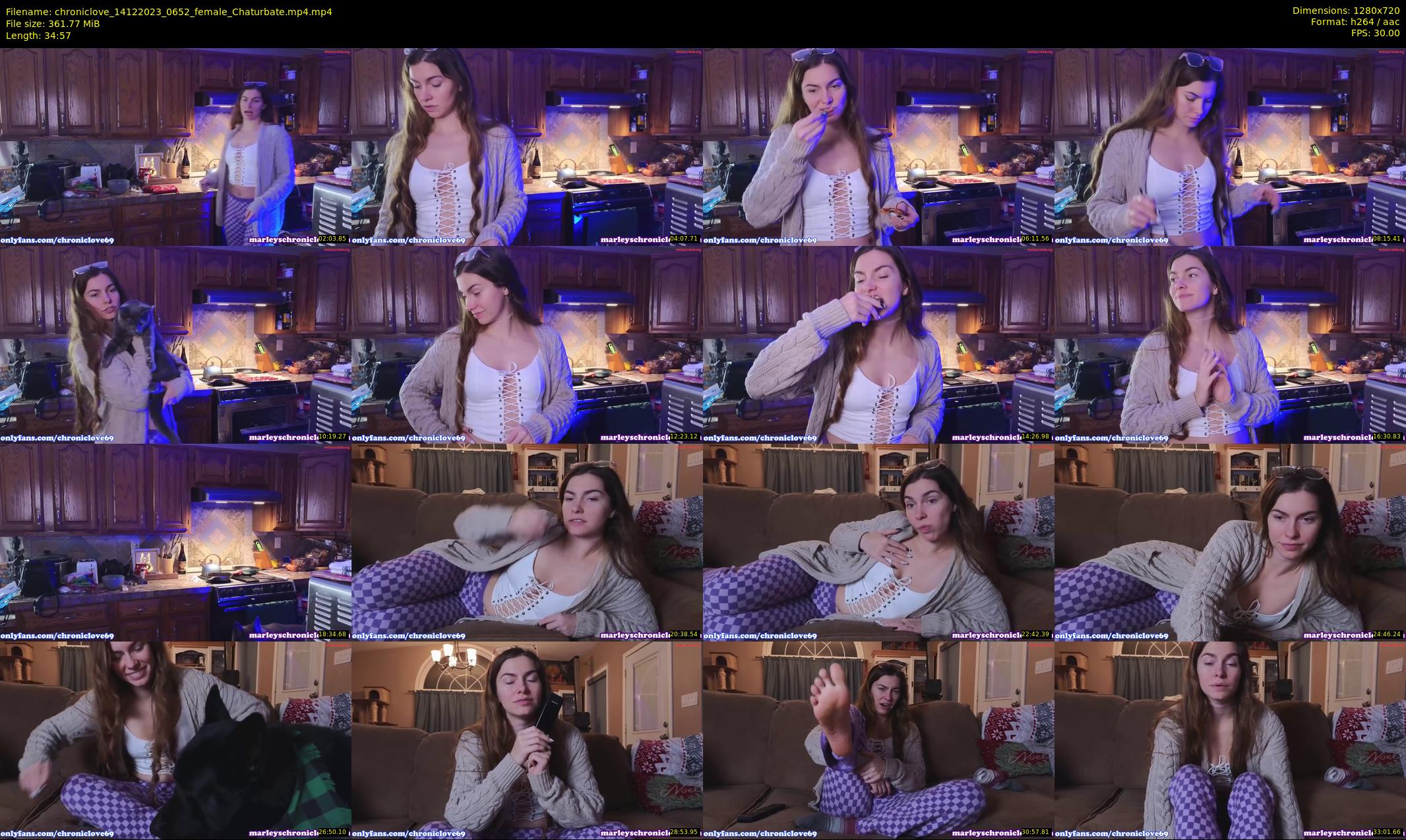 chroniclove — 35 minute Chaturbate female cam show recording, 720p, Dec 14, 2023