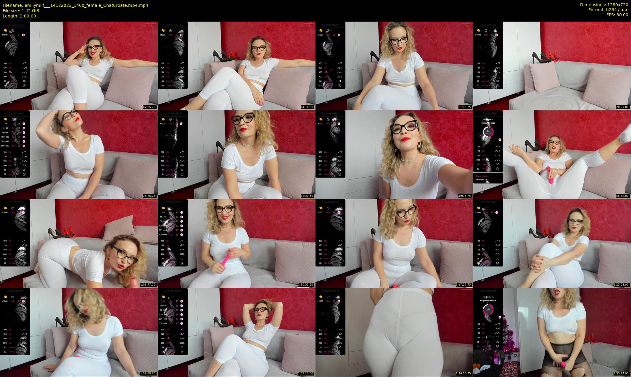 emilymilf__ — 120 minute Chaturbate female cam show recording, 720p, Dec 14, 2023