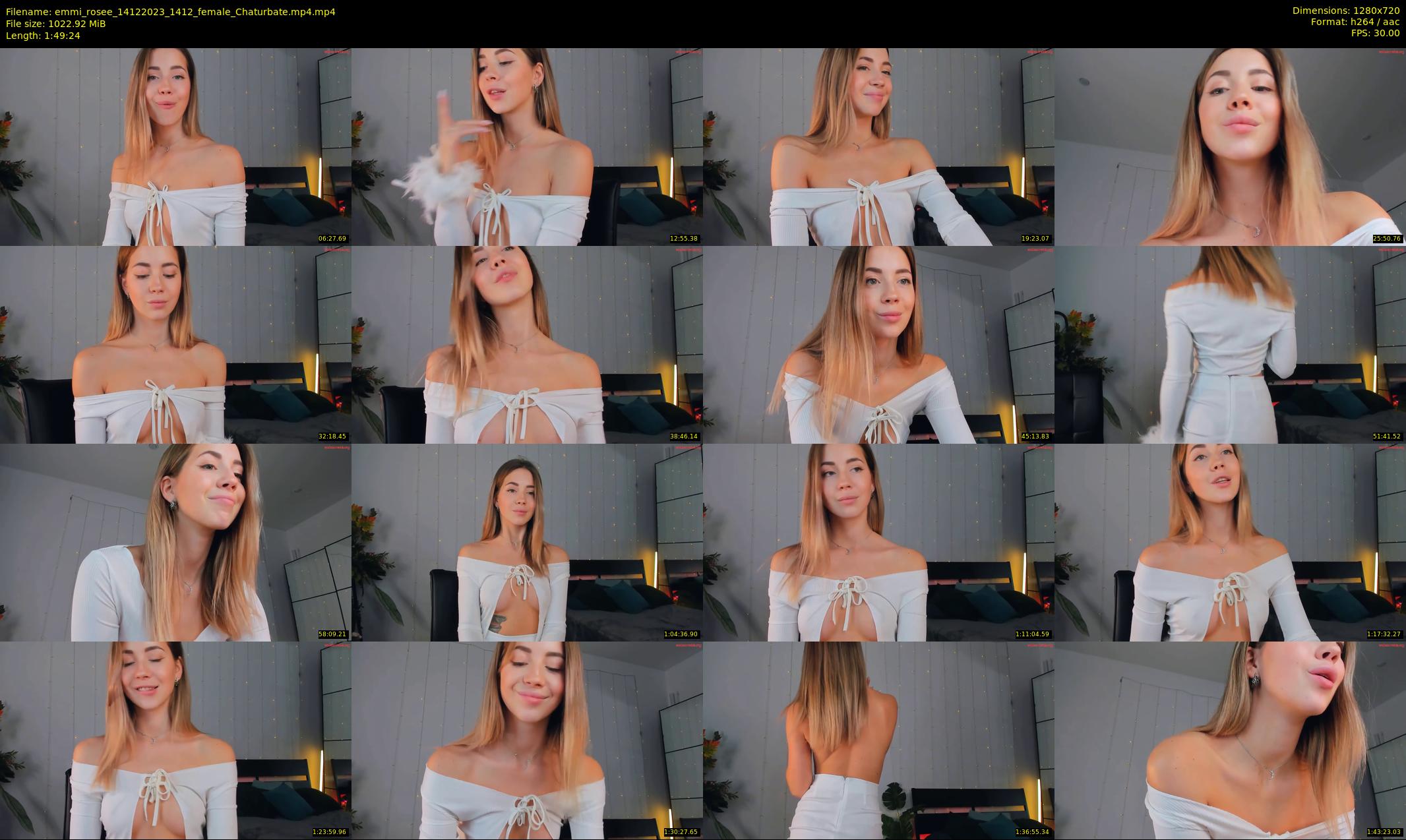 emmi_rosee — 110 minute Chaturbate female cam show recording, 720p, Dec 14, 2023