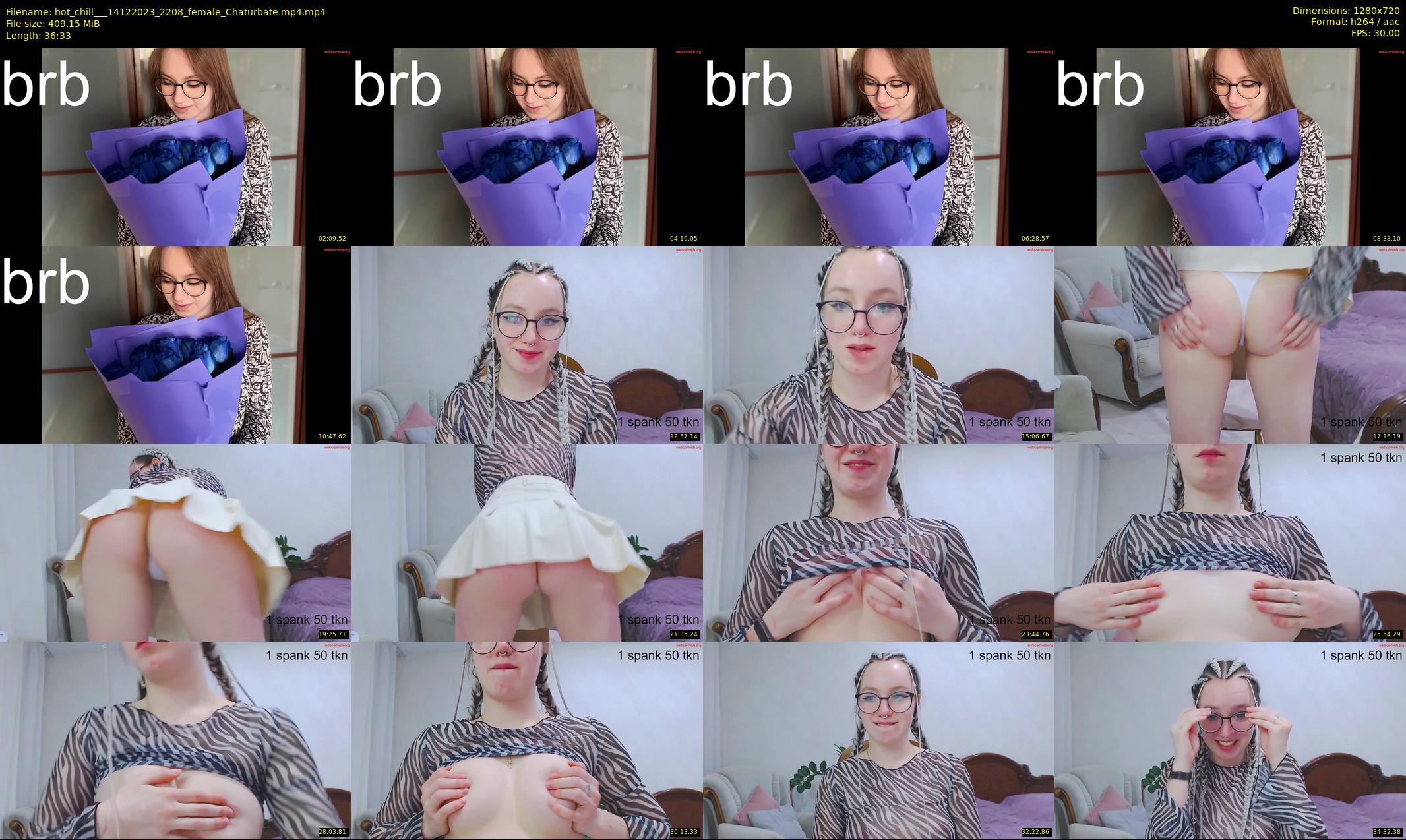 hot_chill__ — 37 minute Chaturbate female cam show recording, 720p, Dec 14, 2023
