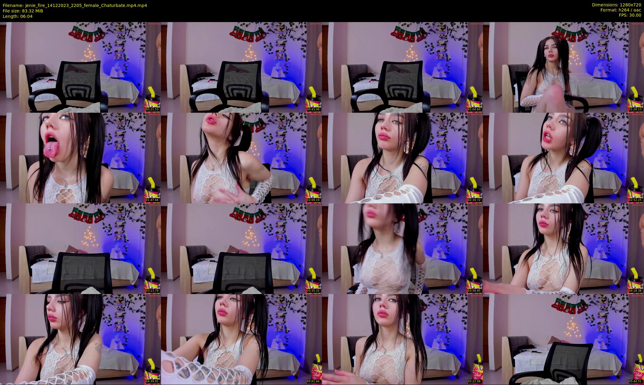 jenie_fire — 7 minute Chaturbate female cam show recording, 720p, Dec 14, 2023