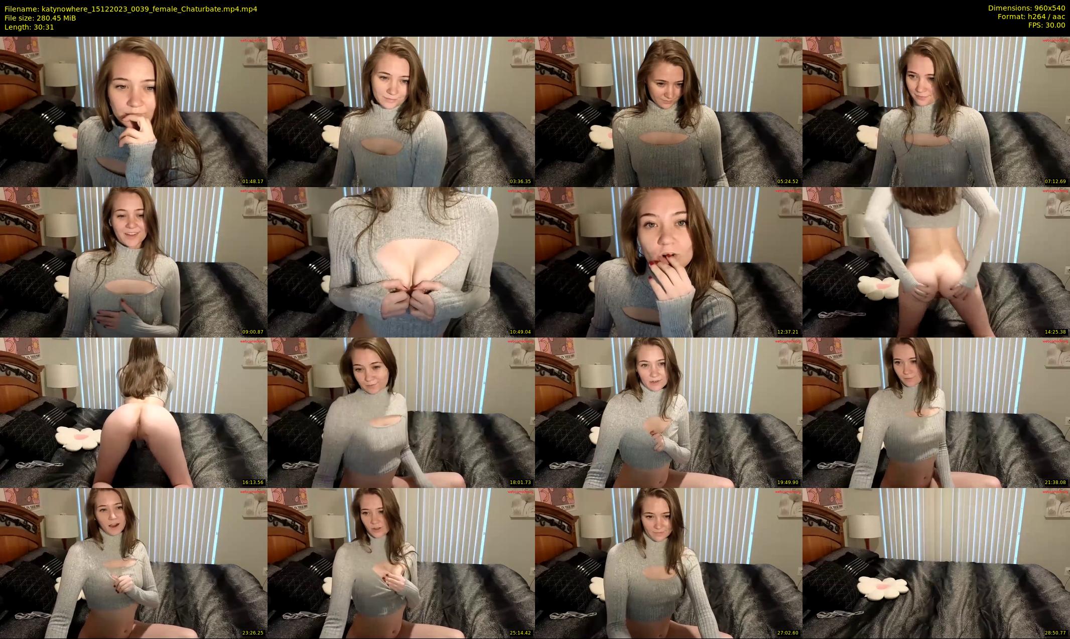 katynowhere — 31 minute Chaturbate female cam show recording, 480p, Dec 15, 2023