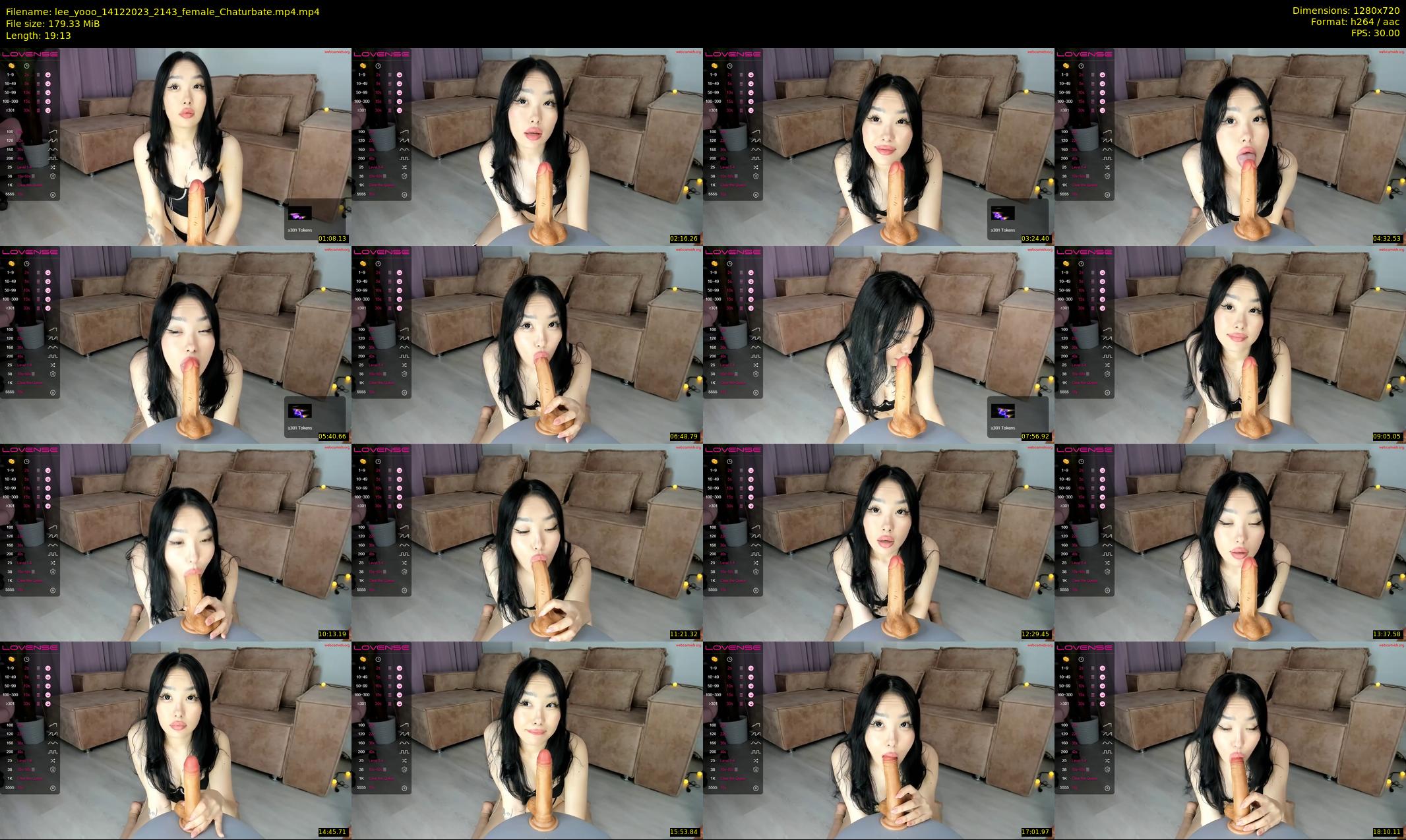 lee_yooo — 20 minute Chaturbate female cam show recording, 720p, Dec 14, 2023