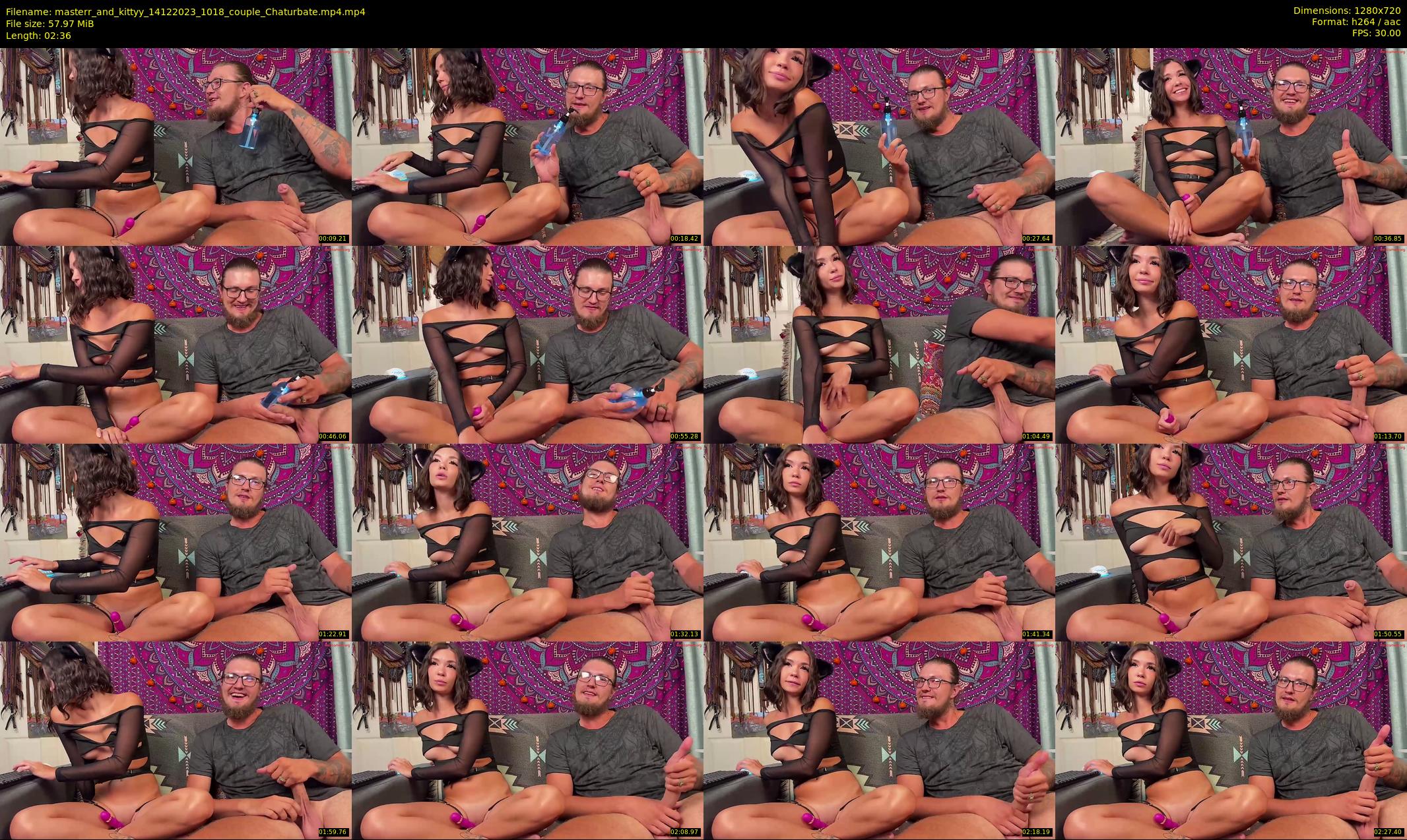 masterr_and_kittyy — 3 minute Chaturbate couple cam show recording, 720p, Dec 14, 2023