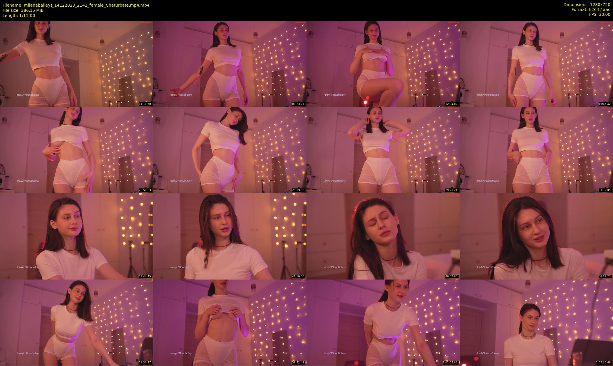 milanabaileys — 71 minute Chaturbate female cam show recording, 720p, Dec 14, 2023