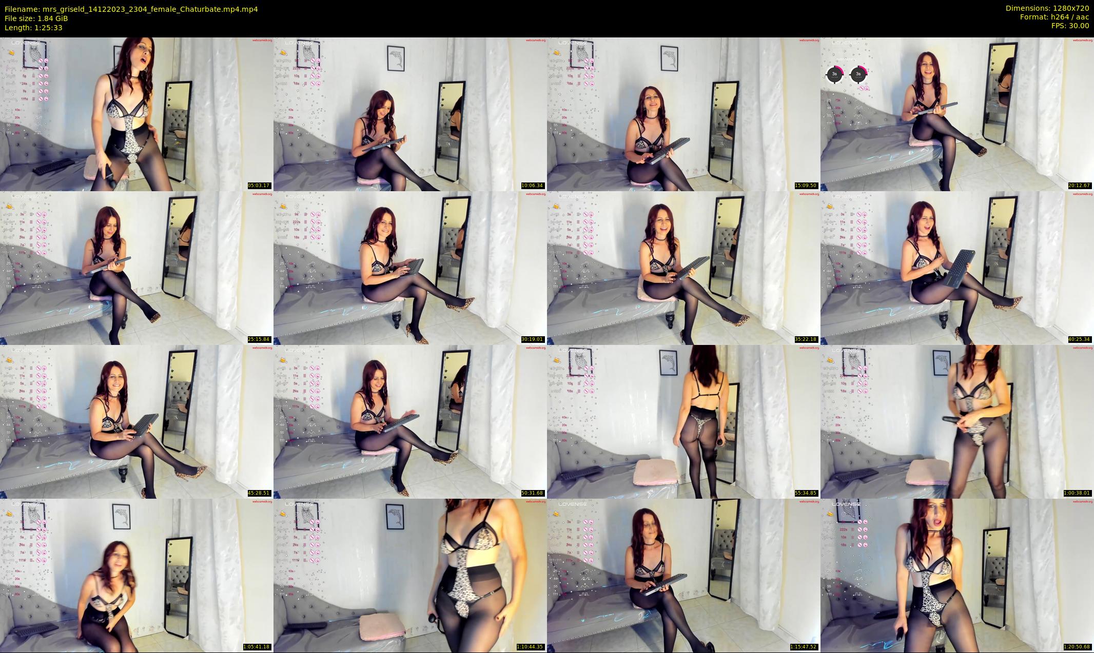 mrs_griseld — 86 minute Chaturbate female cam show recording, 720p, Dec 14, 2023