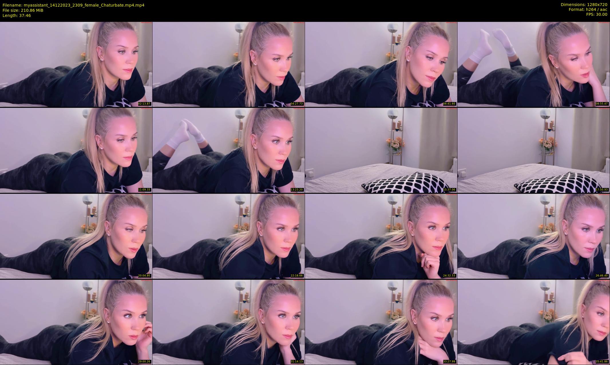 myassistant — 38 minute Chaturbate female cam show recording, 720p, Dec 14, 2023