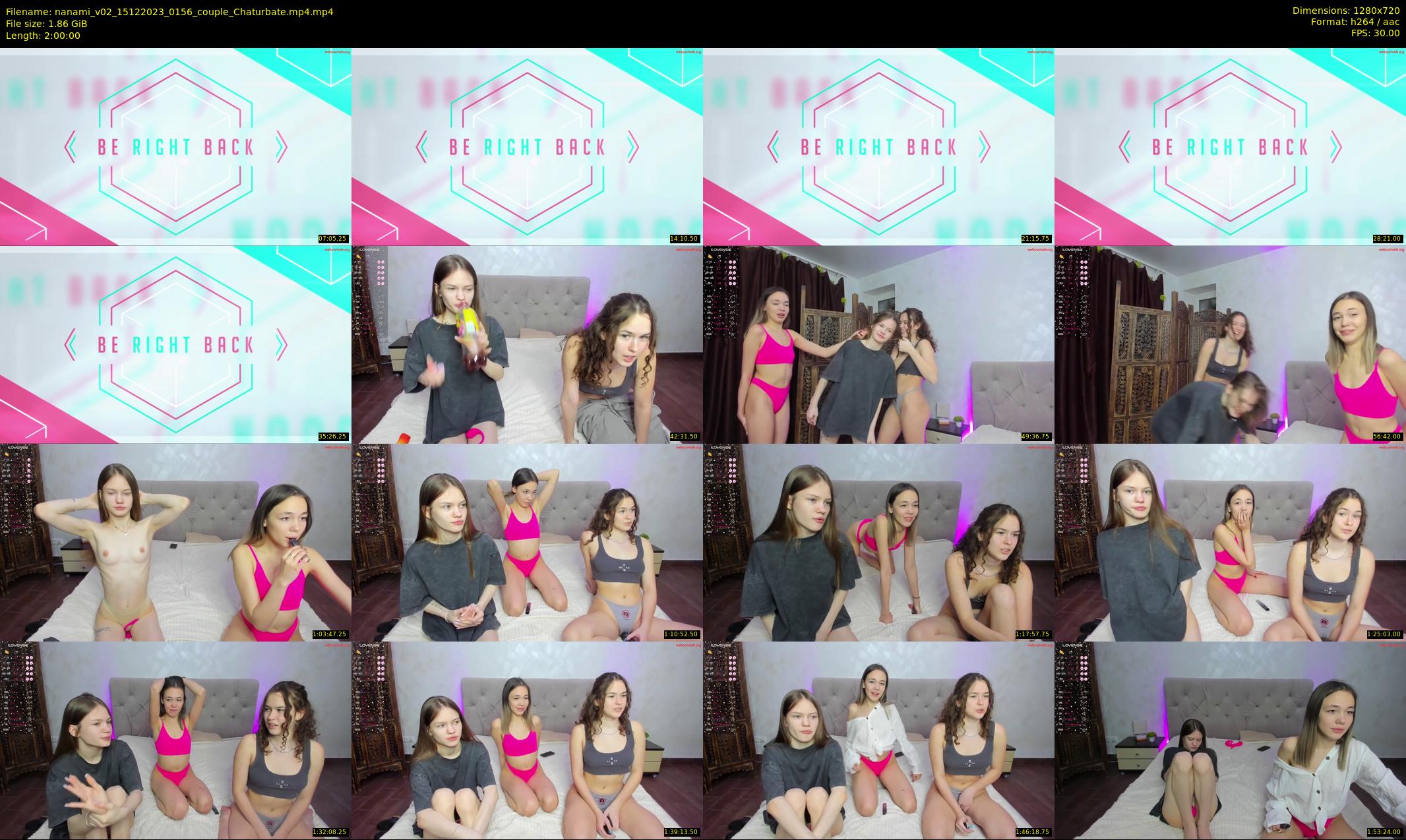 nanami_v02 — 120 minute Chaturbate couple cam show recording, 720p, Dec 15, 2023
