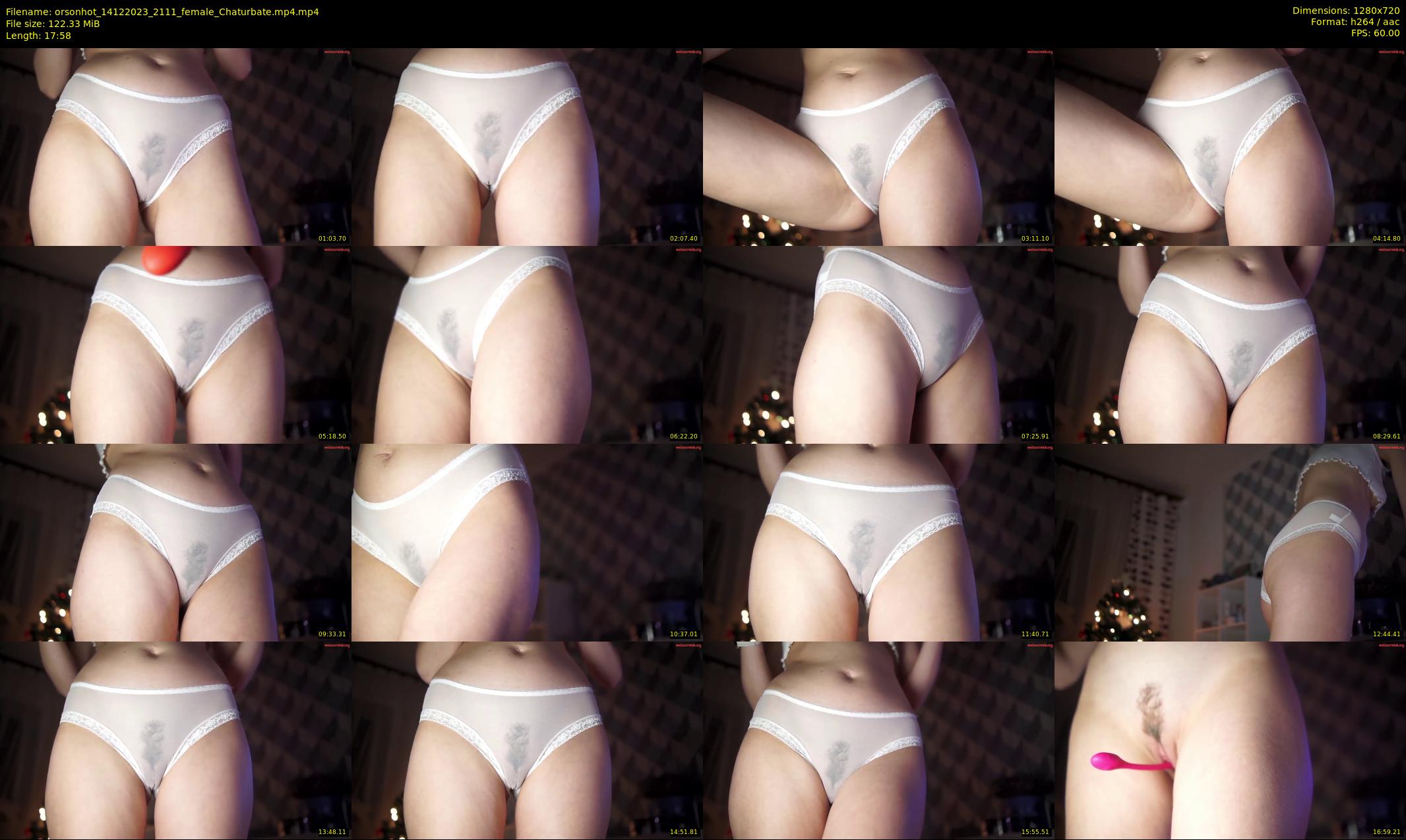 orsonhot — 18 minute Chaturbate female cam show recording, 720p, Dec 14, 2023