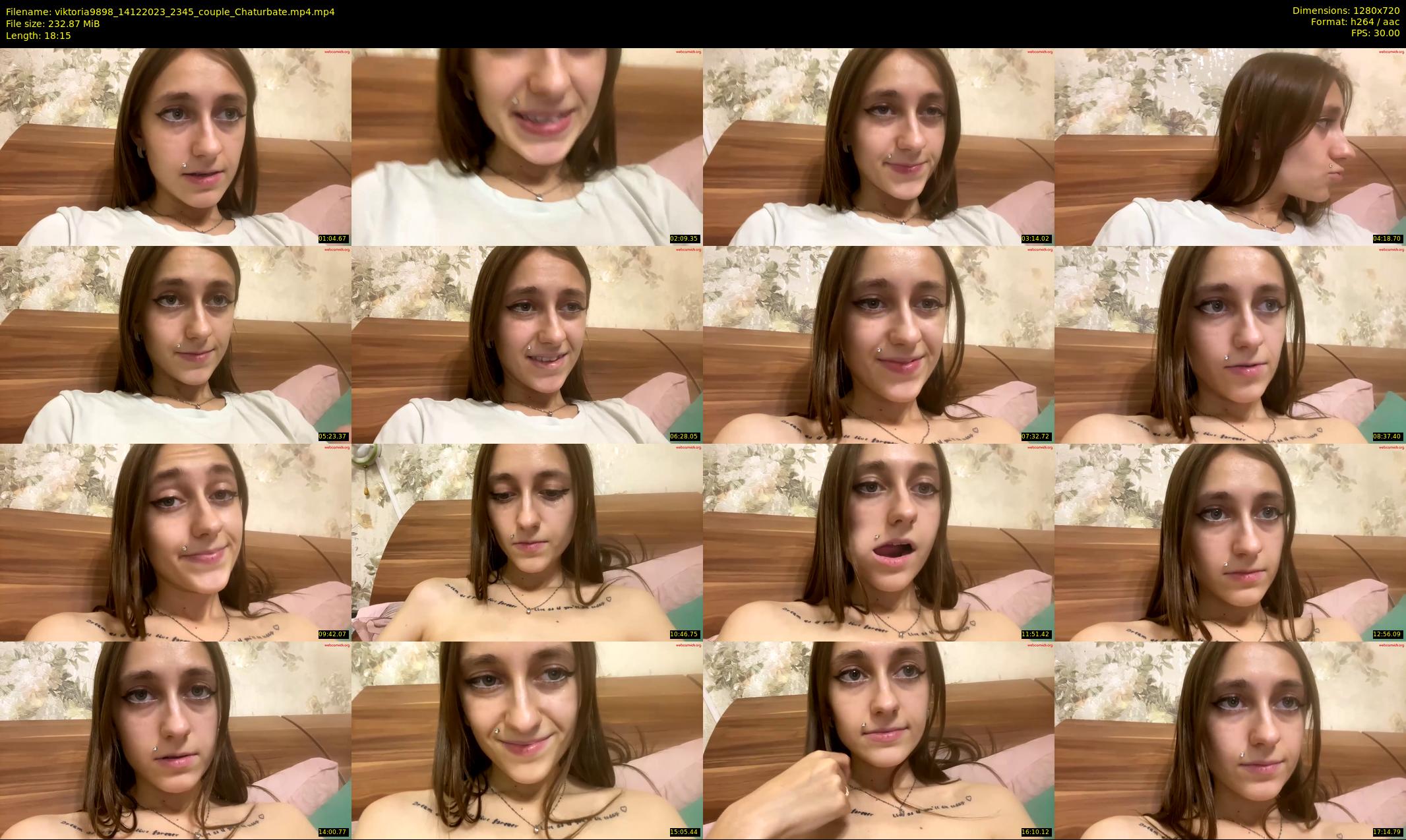 viktoria9898 — 19 minute Chaturbate couple cam show recording, 720p, Dec 14, 2023
