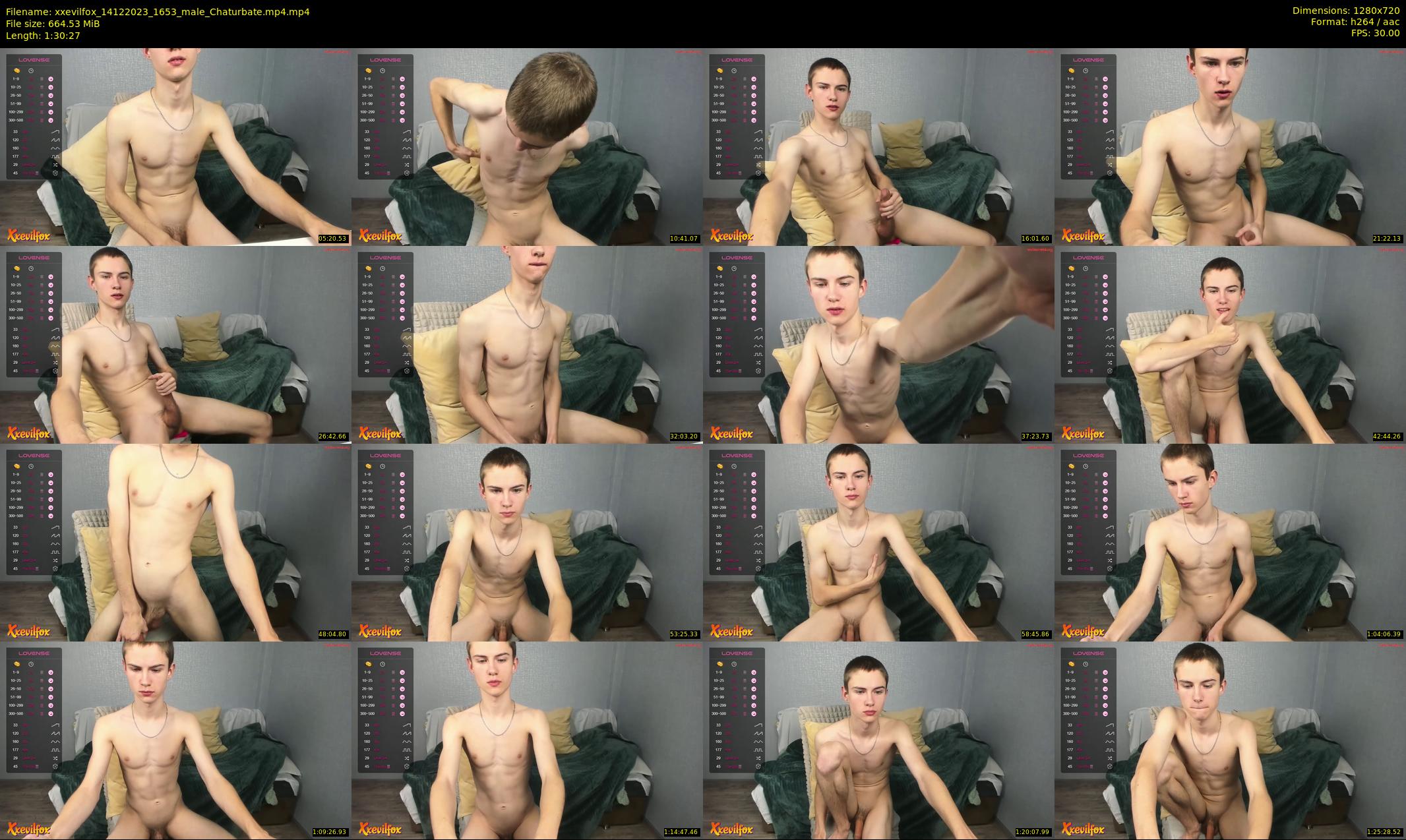 xxevilfox — 91 minute Chaturbate male cam show recording, 720p, Dec 14, 2023