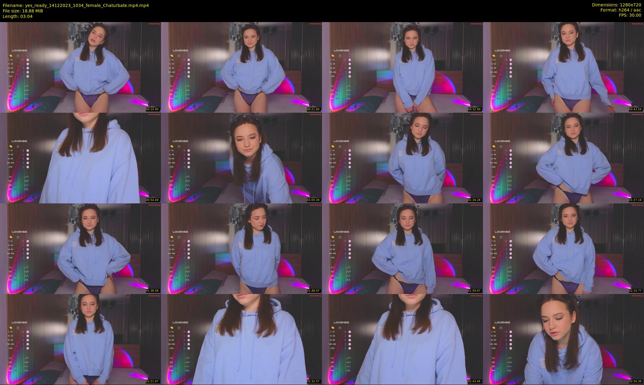 yes_ready — 4 minute Chaturbate female cam show recording, 720p, Dec 14, 2023