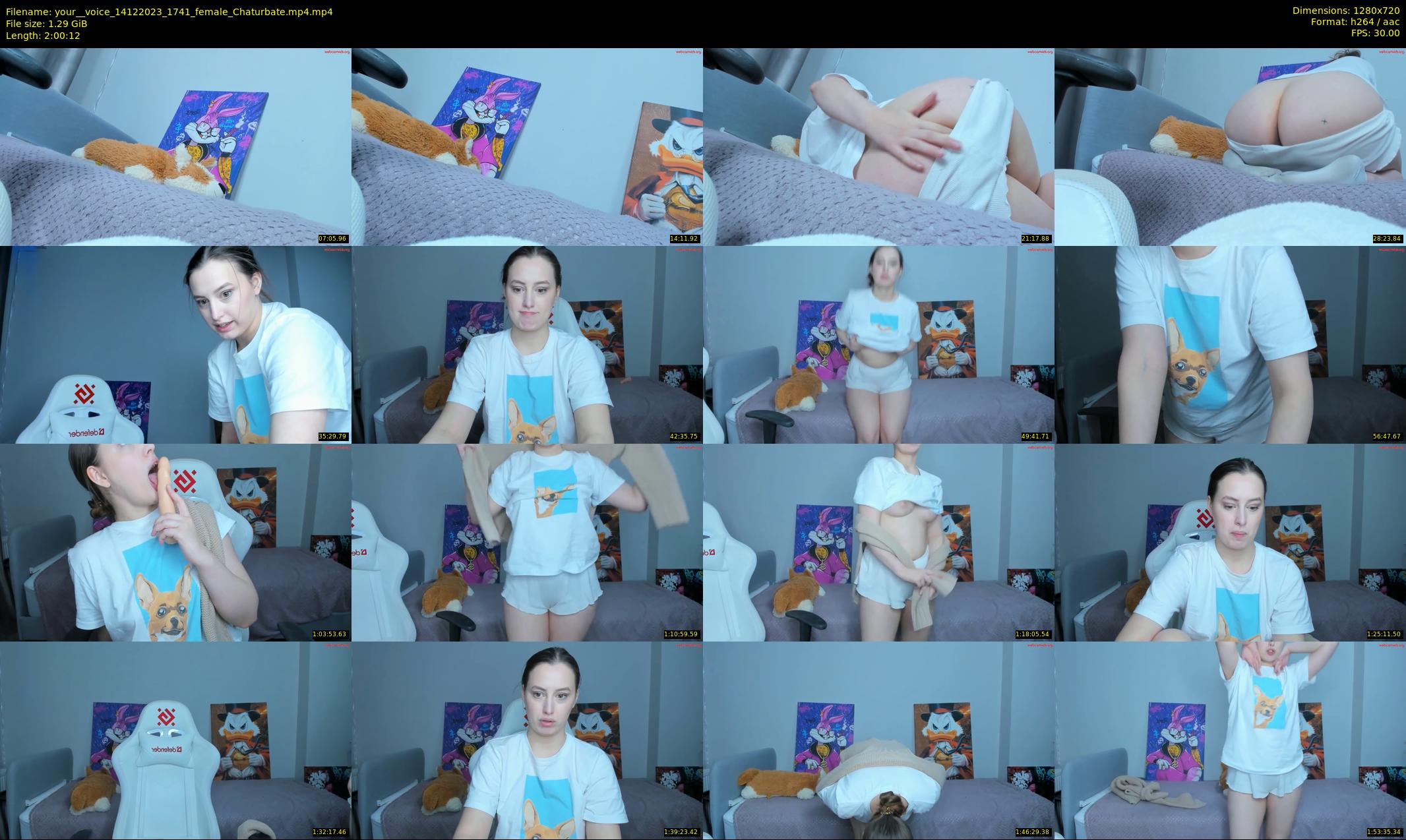 your__voice — 121 minute Chaturbate female cam show recording, 720p, Dec 14, 2023