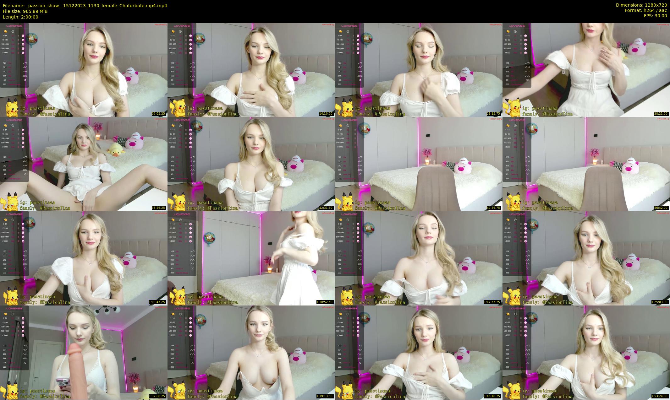 _passion_show_ — 120 minute Chaturbate couple cam show recording, 720p, Dec 15, 2023