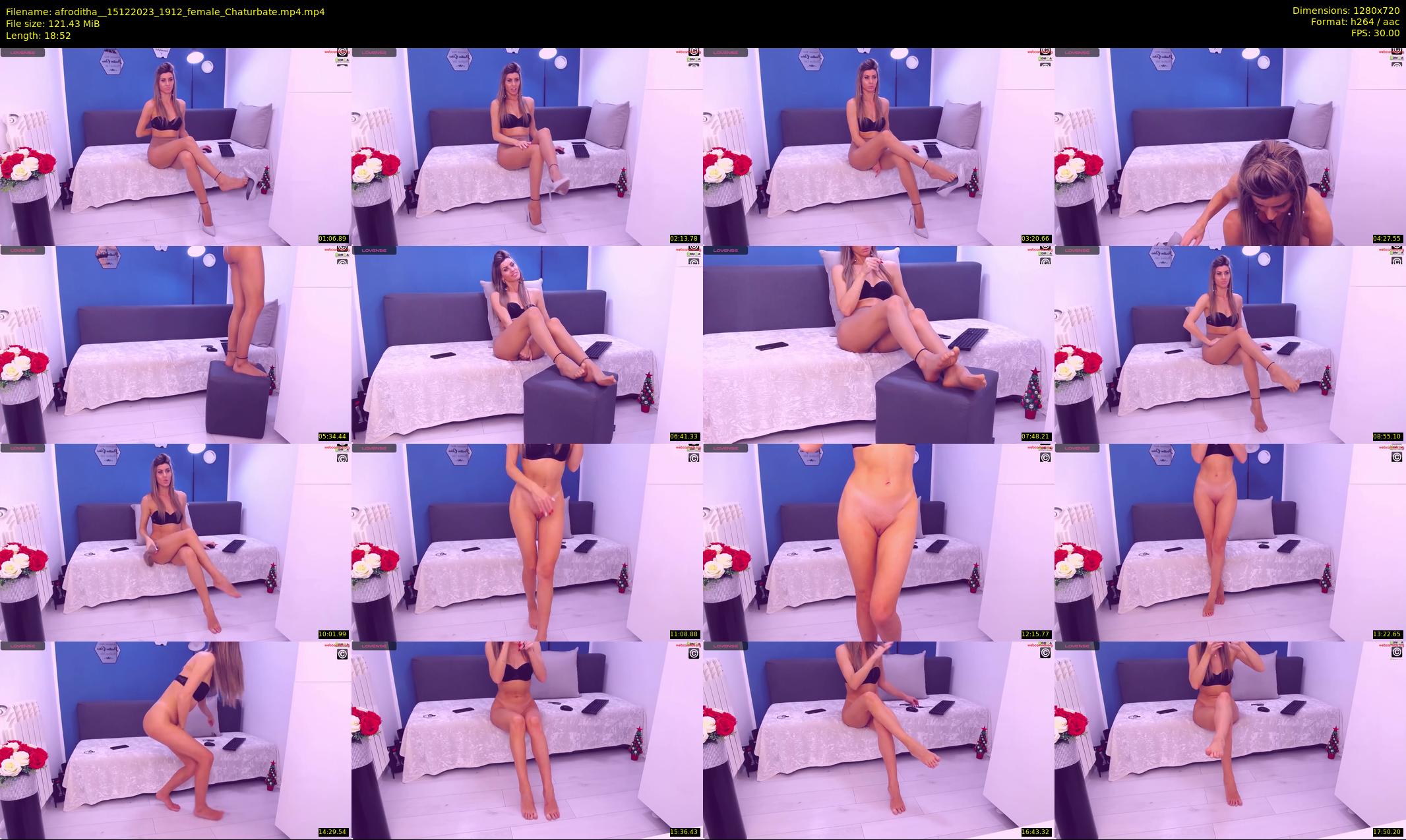 afroditha_ — 19 minute Chaturbate female cam show recording, 720p, Dec 15, 2023