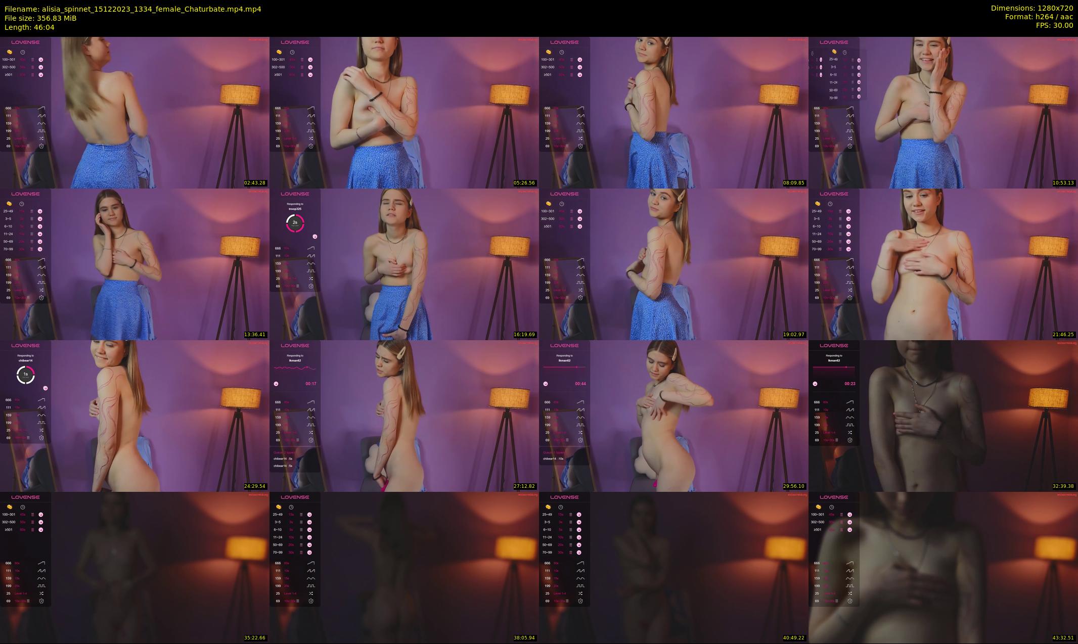alisia_spinnet — 47 minute Chaturbate female cam show recording, 720p, Dec 15, 2023