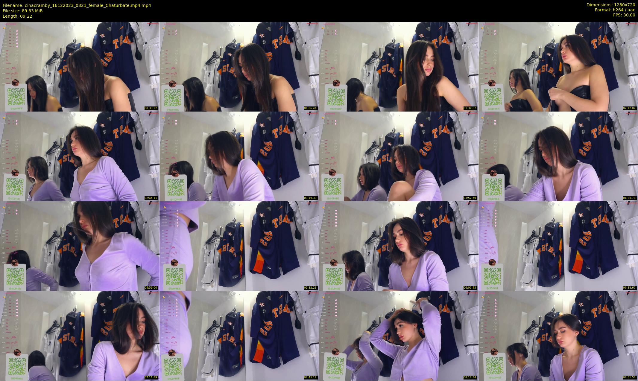 cinacramby — 10 minute Chaturbate female cam show recording, 720p, Dec 16, 2023