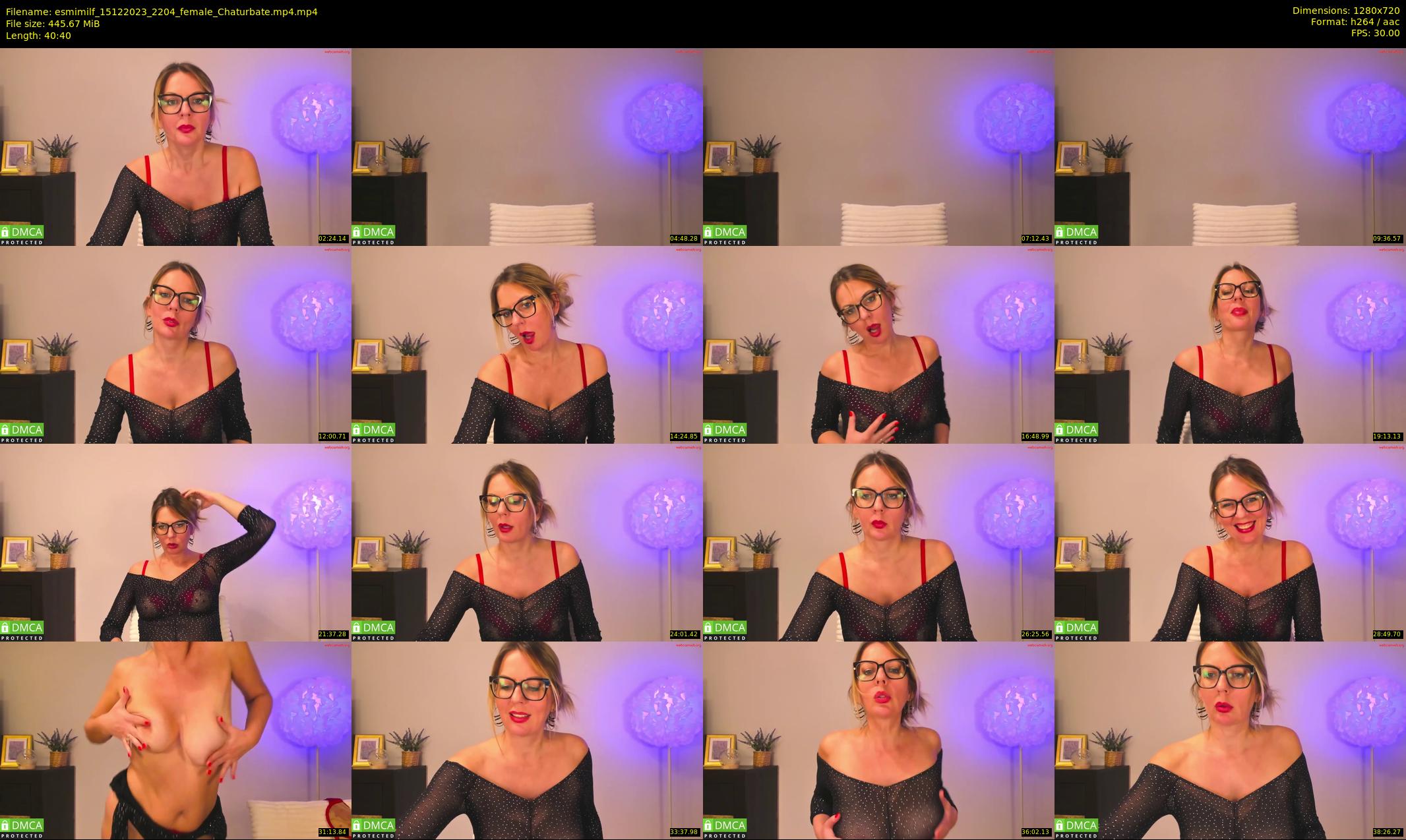 esmimilf — 41 minute Chaturbate female cam show recording, 720p, Dec 15, 2023