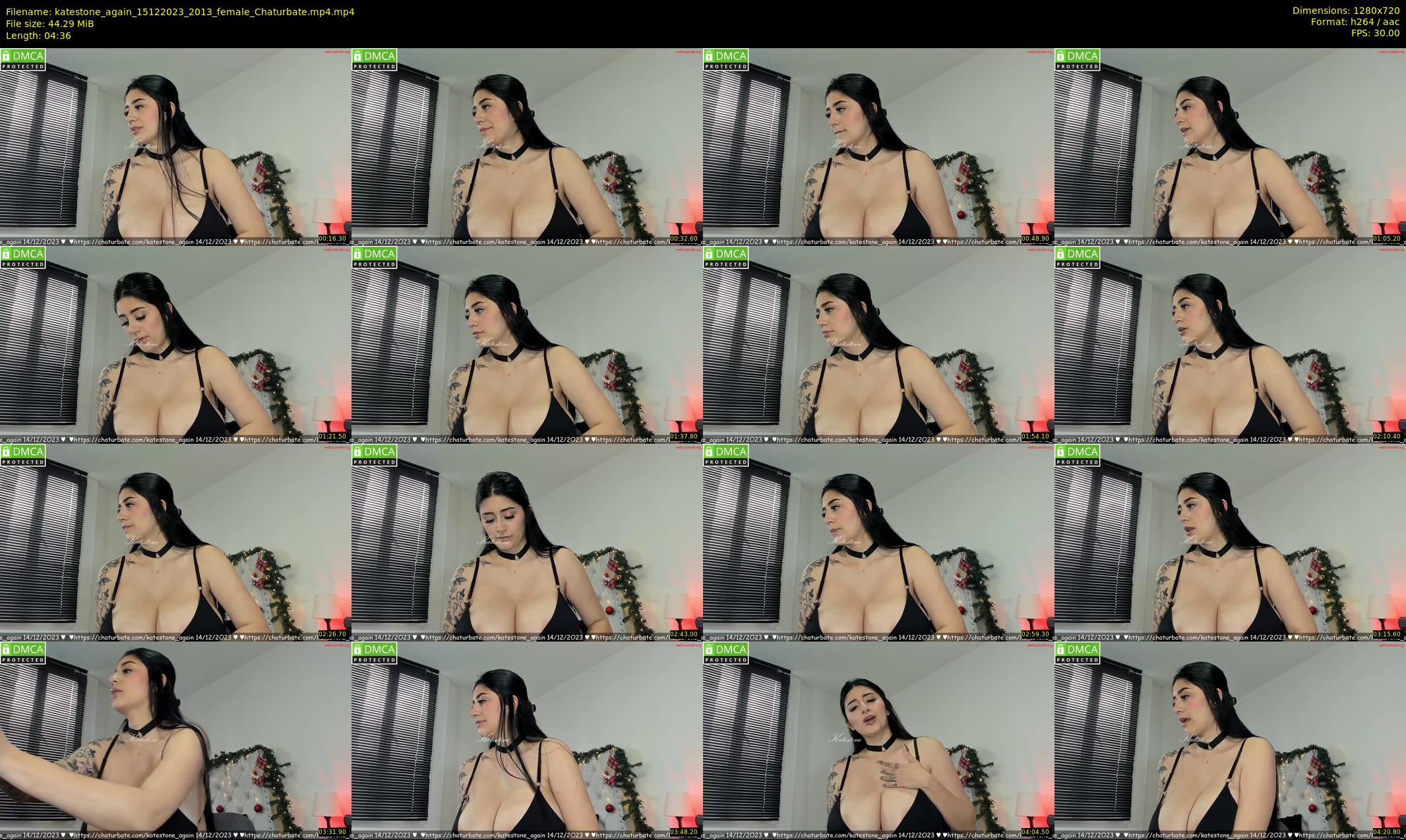 katestone_again — 5 minute Chaturbate female cam show recording, 720p, Dec 15, 2023