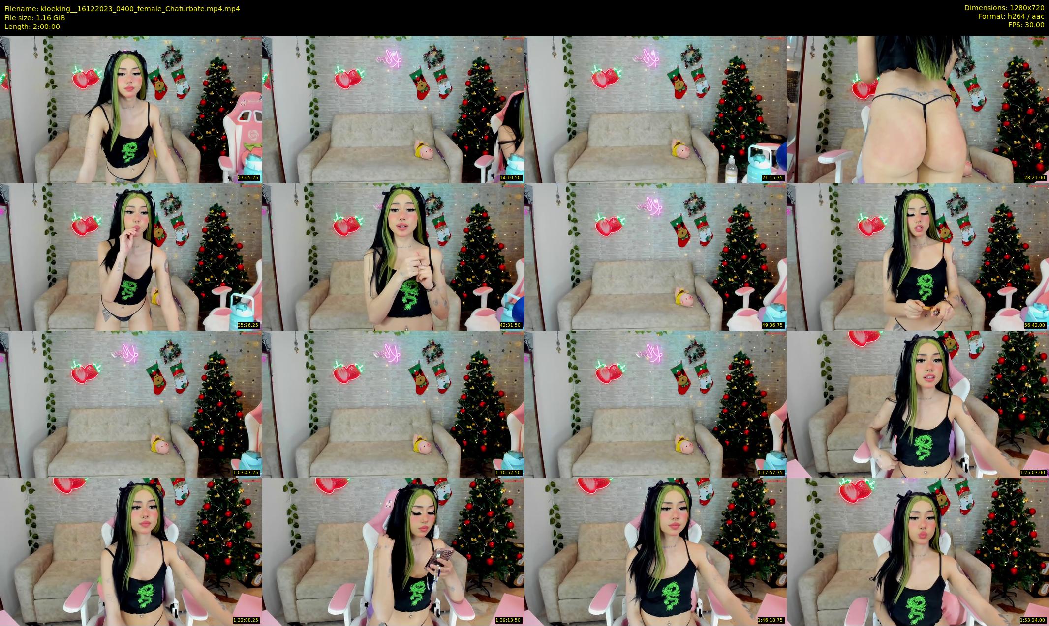 kloeking_ — 120 minute Chaturbate female cam show recording, 720p, Dec 16, 2023